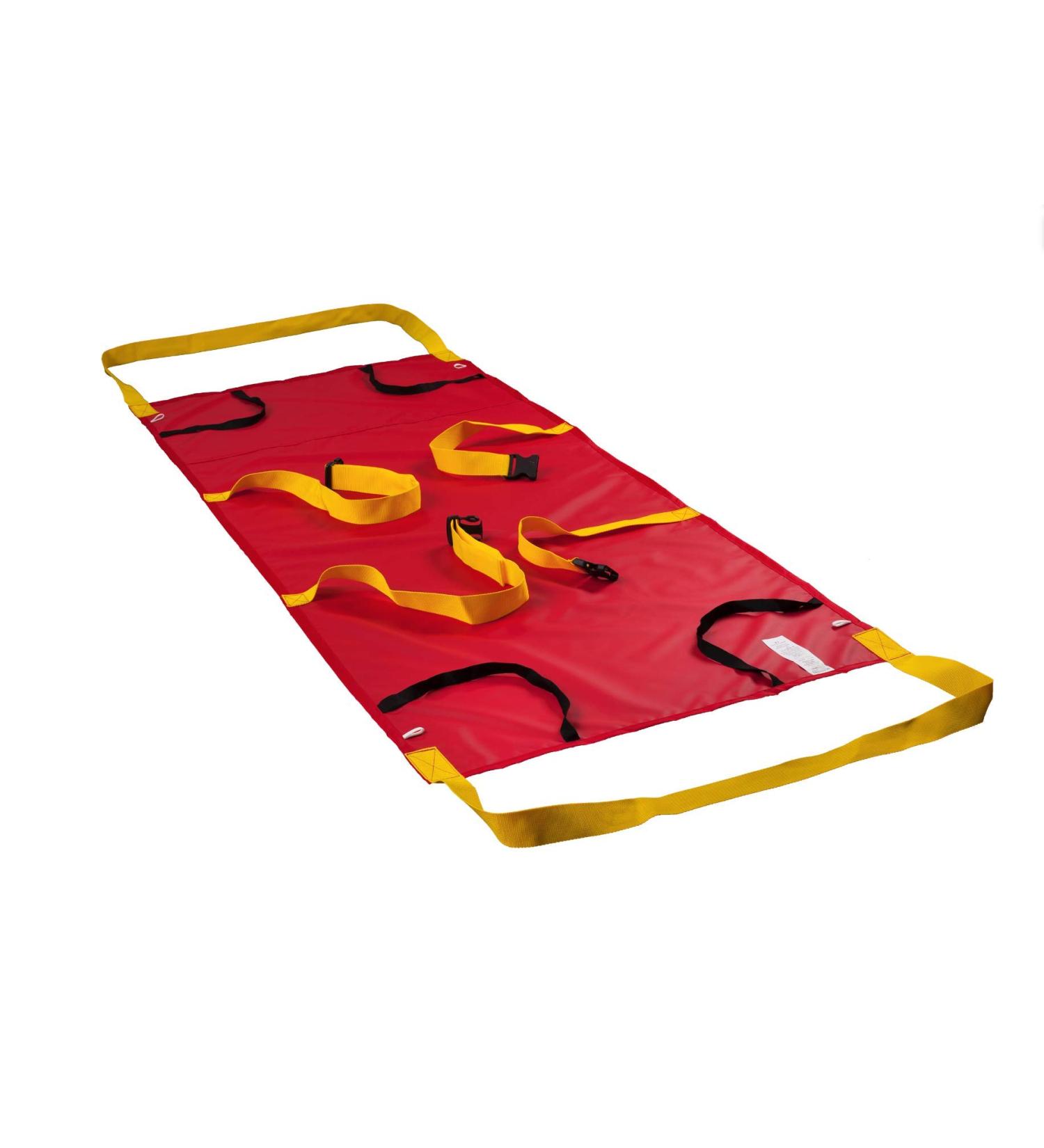 Rescue Sheet SRT215SP - Evacuation Sheet with Webbing/Buckle TITV-Certified Special Fabric DIN 4102/B1 Compliant - Buy Online on GoSupps.com