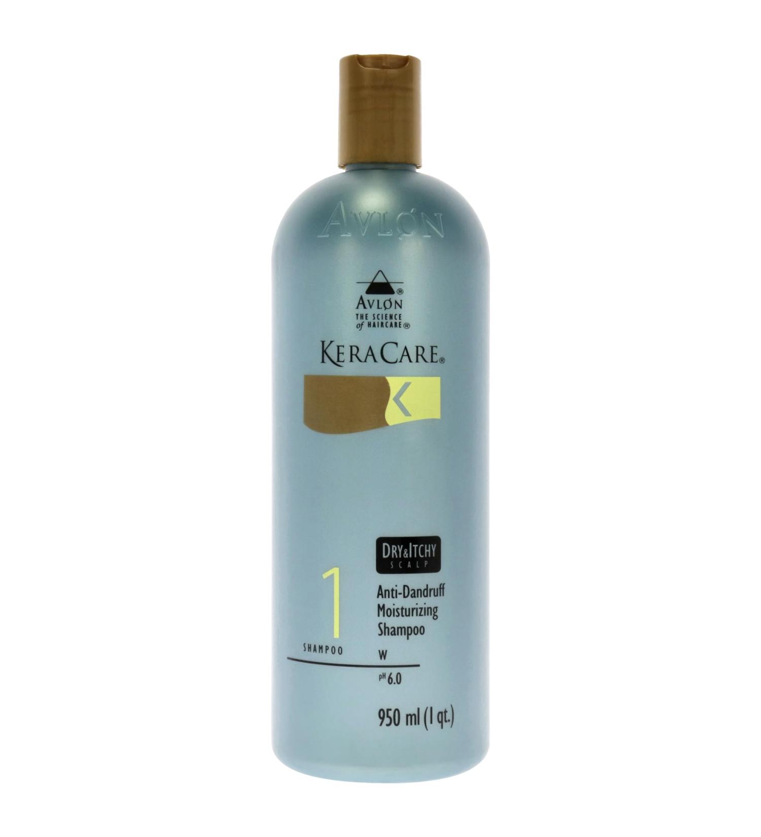 Avlon Kera Care Anti-Dandruff Moisturizing Shampoo - 32 oz | Unisex Dry & Itchy Scalp Treatment - Buy Online on GoSupps.com