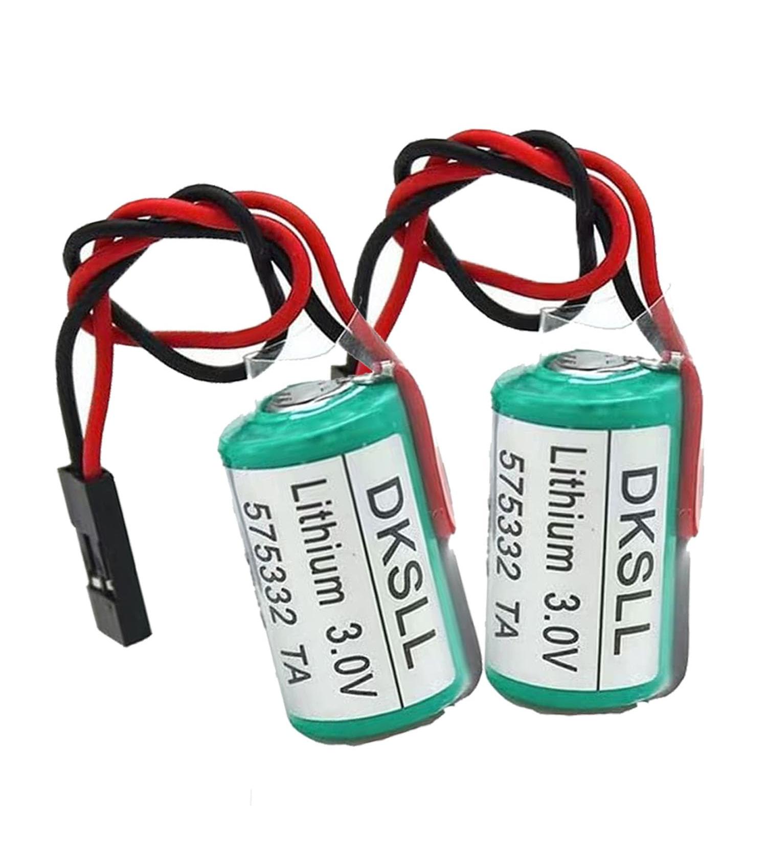 Buy 2 Pack 3V Siemens 810D 840D PLC Battery 575332TA | 950mAh Fast International Shipping - Buy Online on GoSupps.com