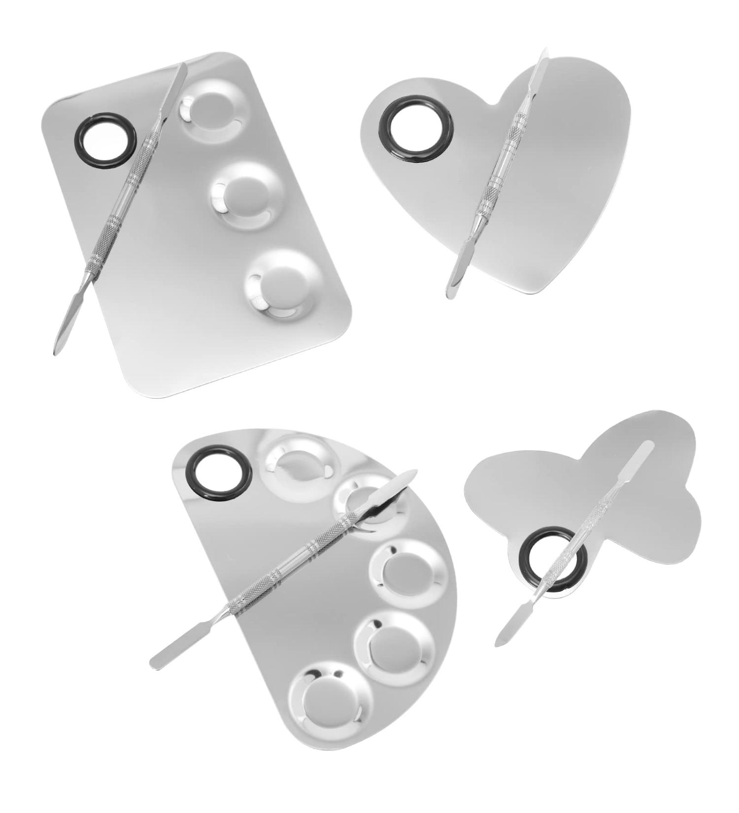 Lurrose Makeup Palette & Nail Tools Set | Spatula Included | International Shipping - Buy Online on GoSupps.com