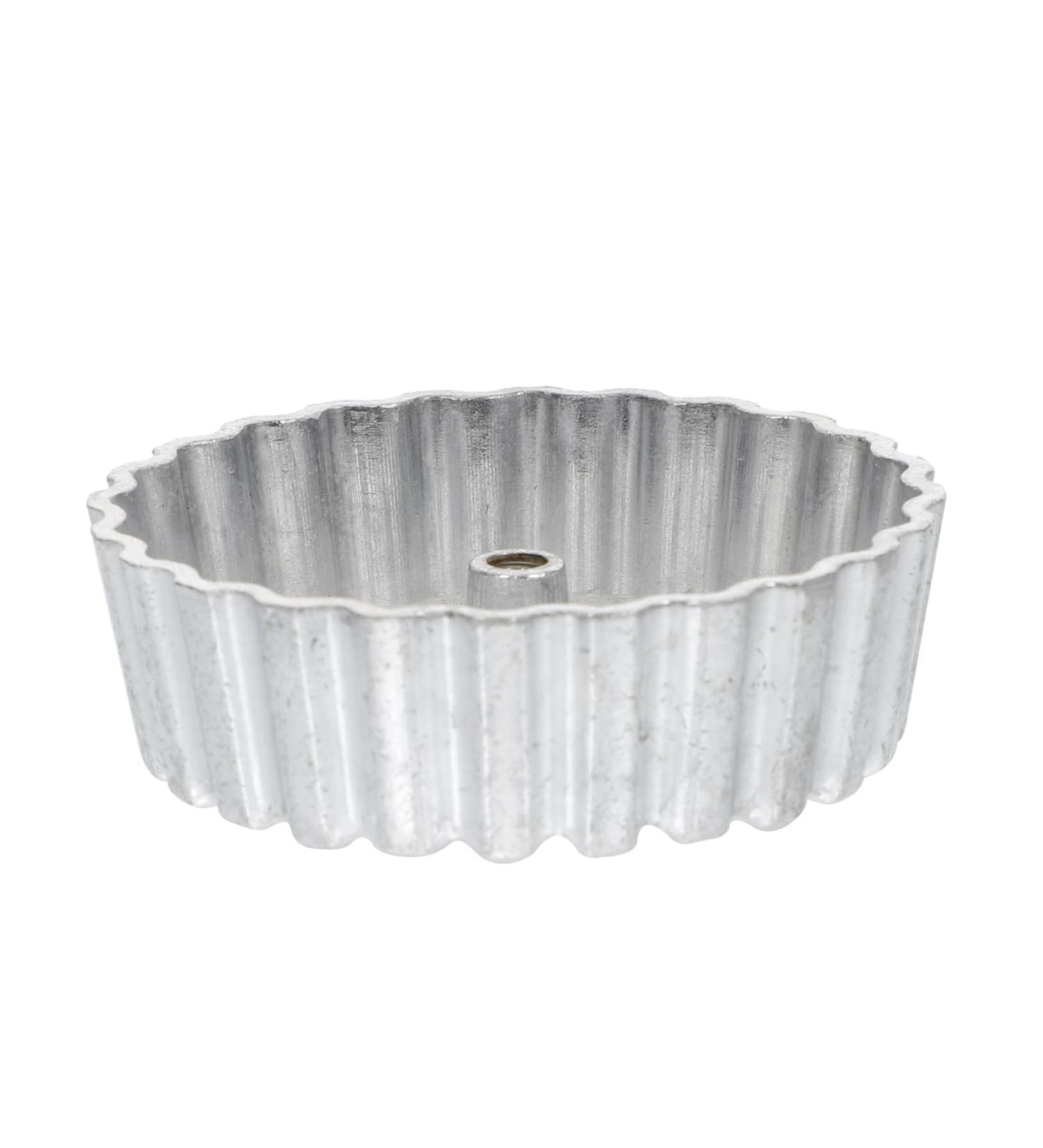 VINTORKY Crackers Oil Pier Mold Food Snacks Rossette Shape Cake Frying Mold Without Wooden Handle Round Filter Screen 6.8X6.8X2CM Silver - Buy Online on GoSupps.com