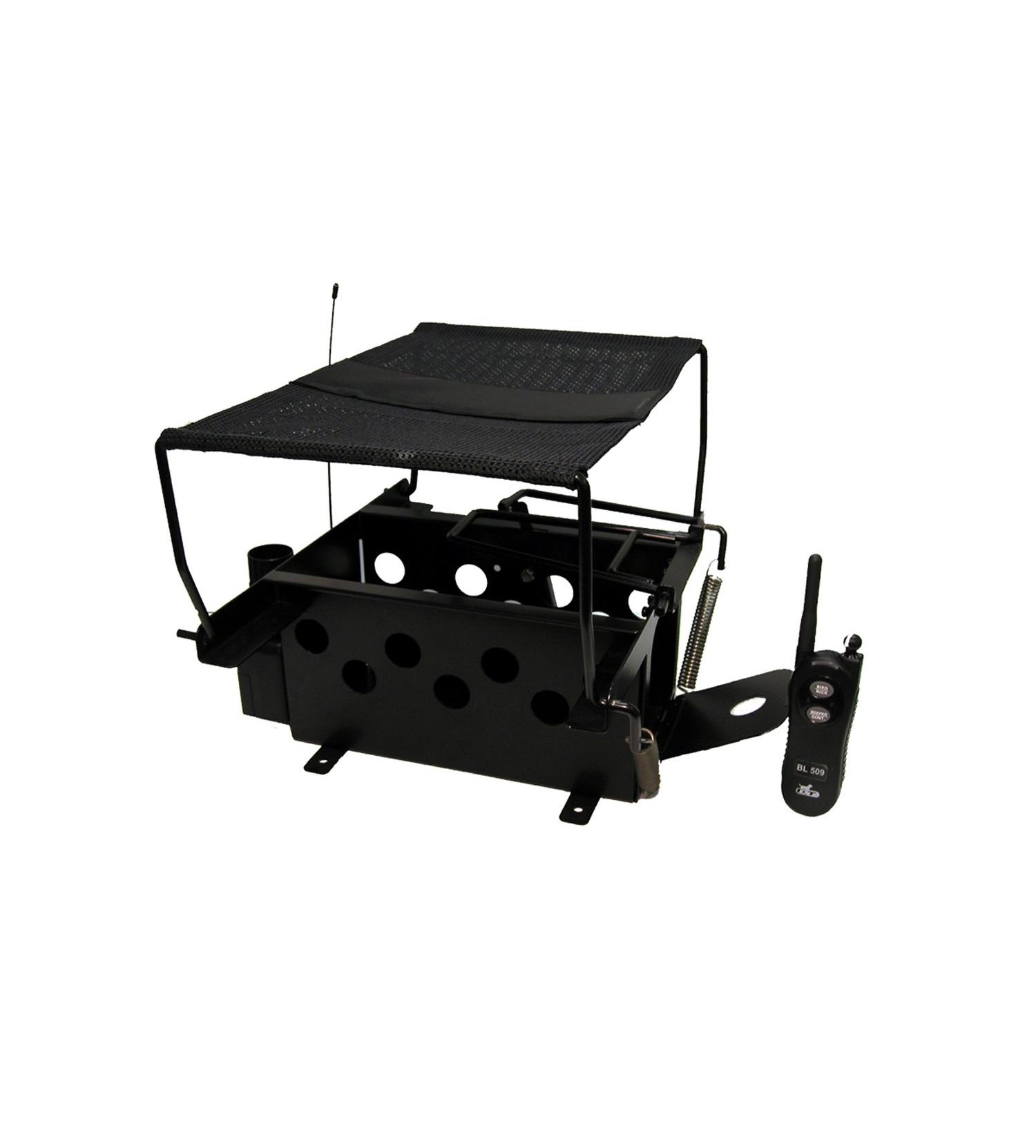 D.T. Systems Remote Bird Launcher 500 Series for Quail and Pigeon Sized Birds with Transmitter Included, Black, Quail/Pidgeon (BL509)