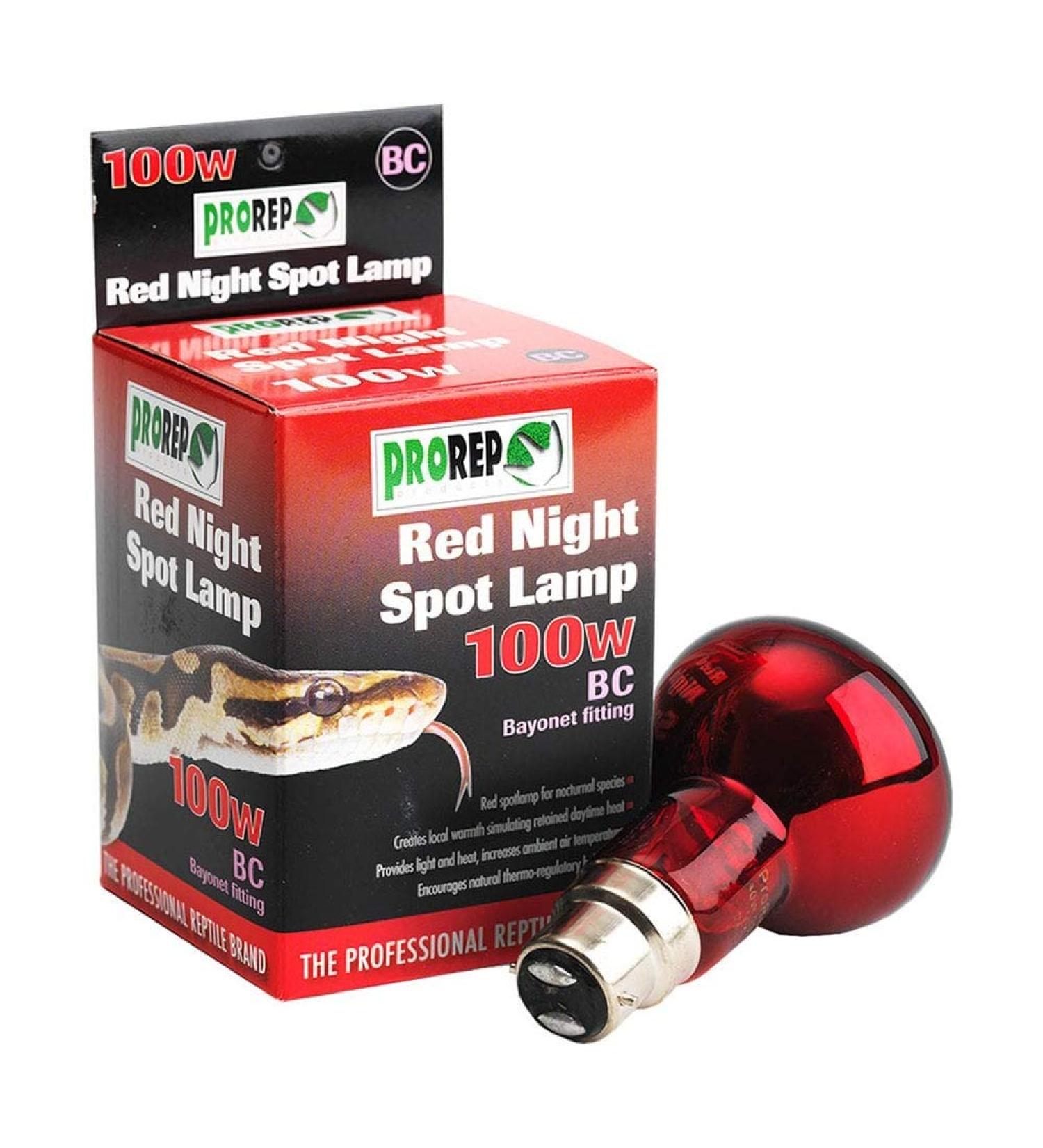 ProRep BC Spot Lamp 100 Watt Red Night