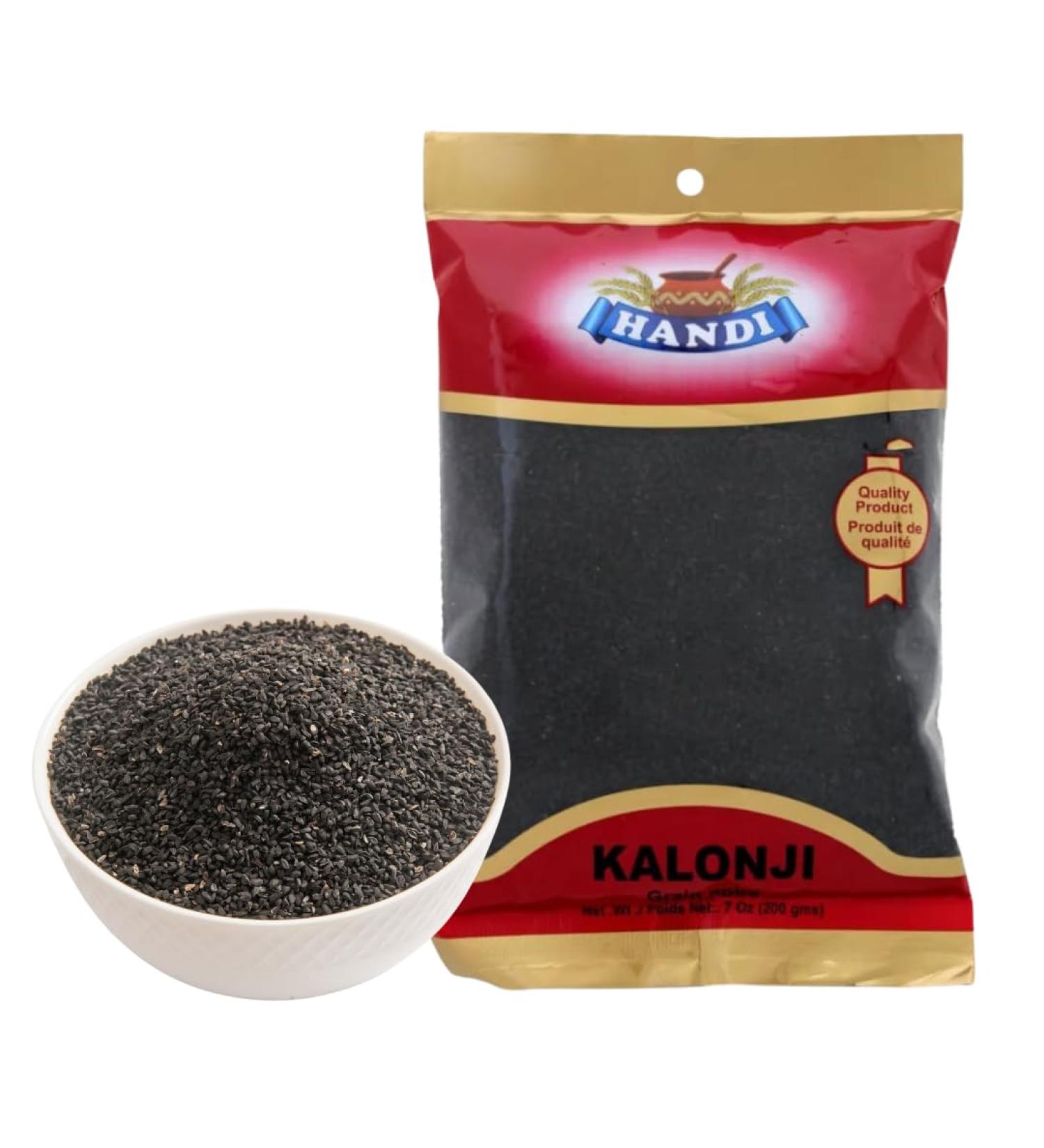 HANDI BLACK SEEDS (KALONJI SEEDS) 200Gm NIGELLA SATIVA - Buy Online on GoSupps.com