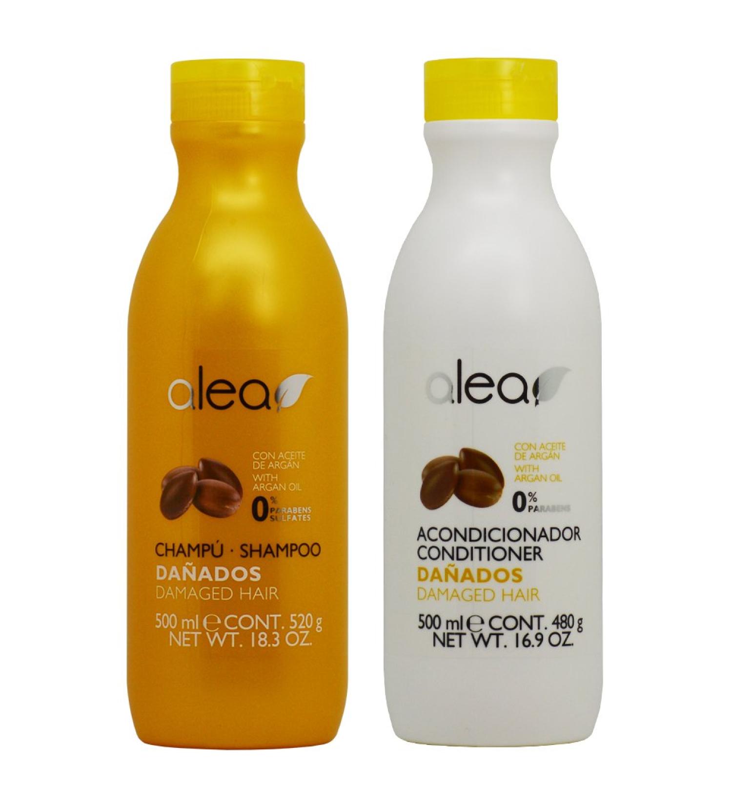 Alea Damaged Hair with Argan Oil Shampoo + Conditioner"Set"