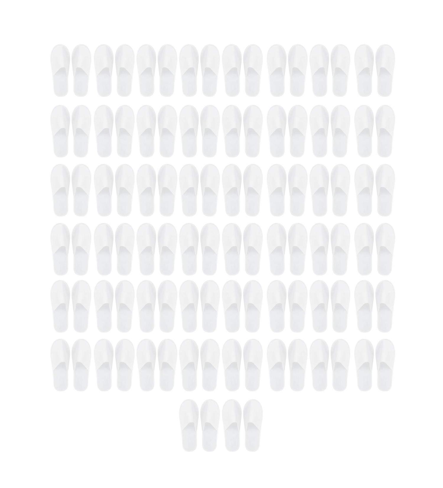 50 Pairs E-Way Slippers - Portable Closed Toe House Shoes for Women & Families | Ideal for Spa Hotel Parties | Sizes 37-42 EU - Buy Online on GoSupps.com