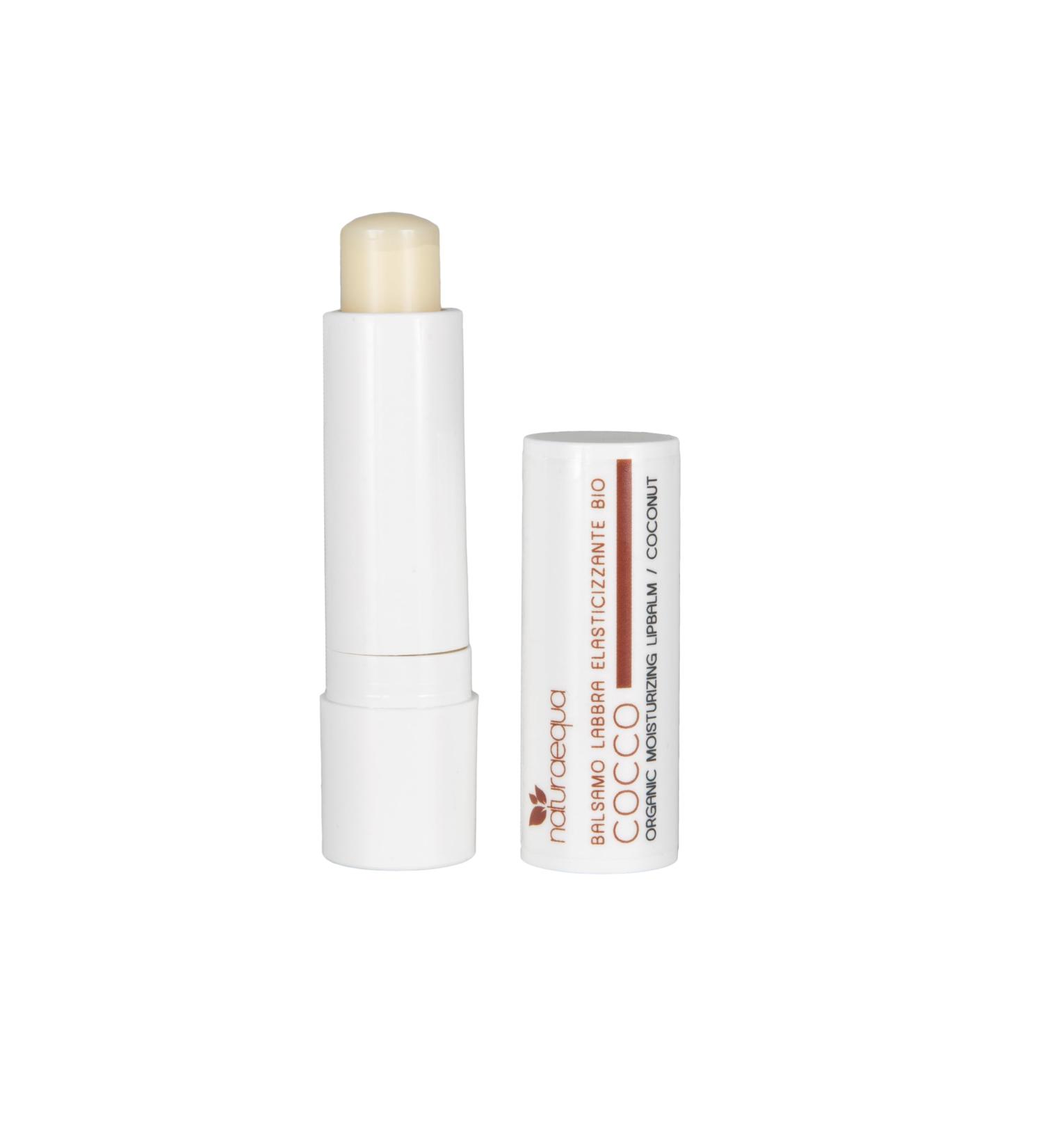 Equal in nature Organic Lip Balm for Elasticity with Coconut 5 ml Moisturizing and Nourishing with Castor Oil Coconut Argan and Cocoa Butter Vegan and Paraben Free - Buy Online on GoSupps.com