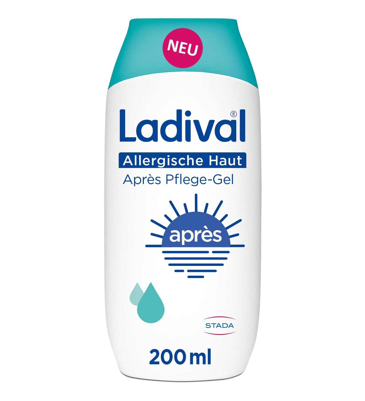  Ladival Ladival Care gel for allergic skin - For sun allergies or Mallorcan acne - Refreshes and nourishes after the sun - Intensely moisturizes - Suitable for adults and children - Buy Online on GoSupps.com