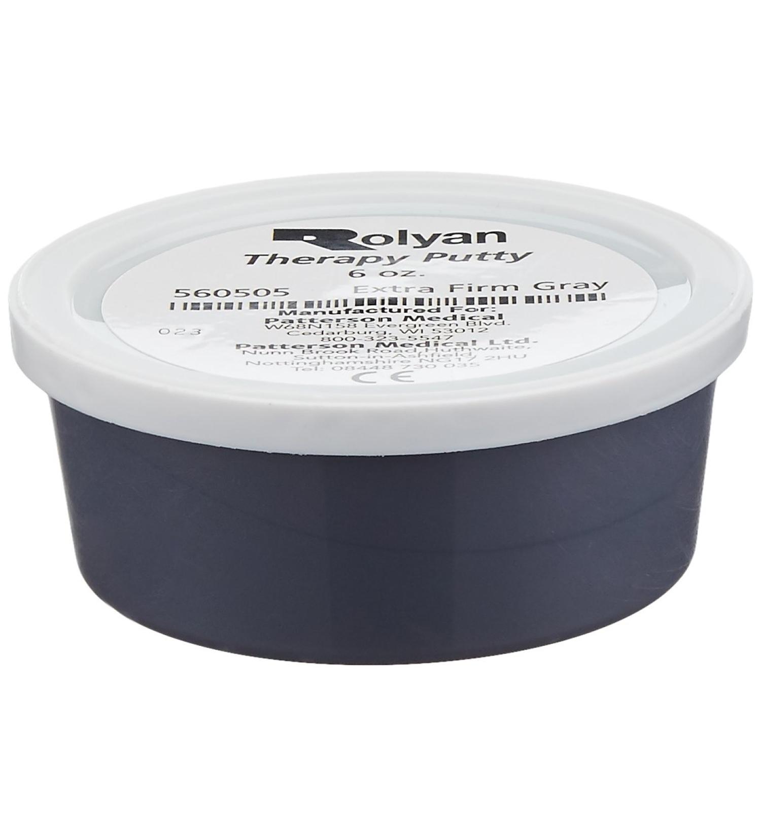 Sammons Preston Therapy Putty - 6oz Extra Firm Gray Theraputty for Hand Exerciser & Rehabilitation - Improve Grip Strength - Occupational Therapy - Buy Online on GoSupps.com