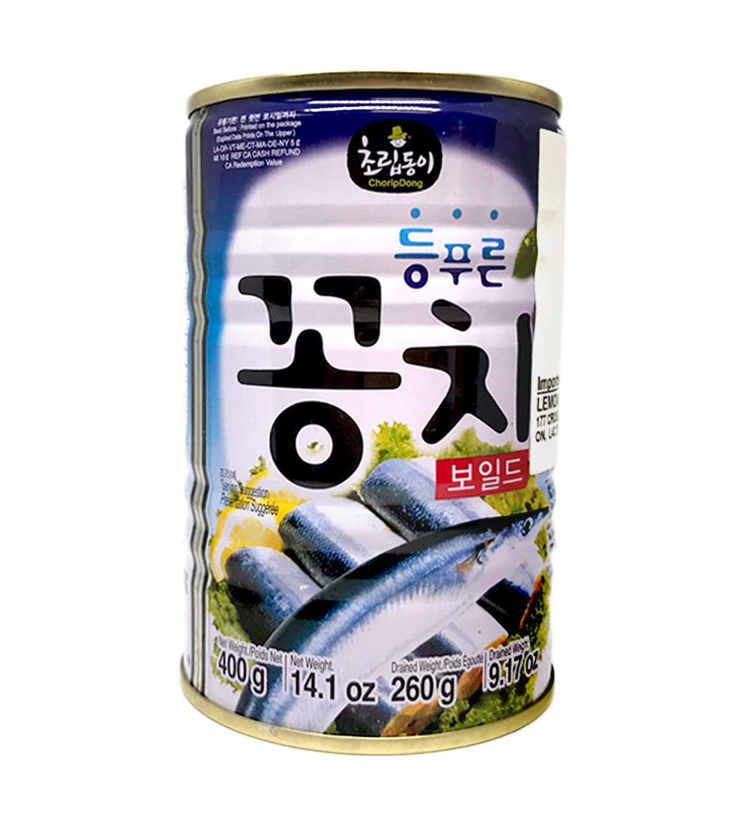Choripdong Kkongchi Pacific Saury Boiled 400g - Buy Online on GoSupps.com