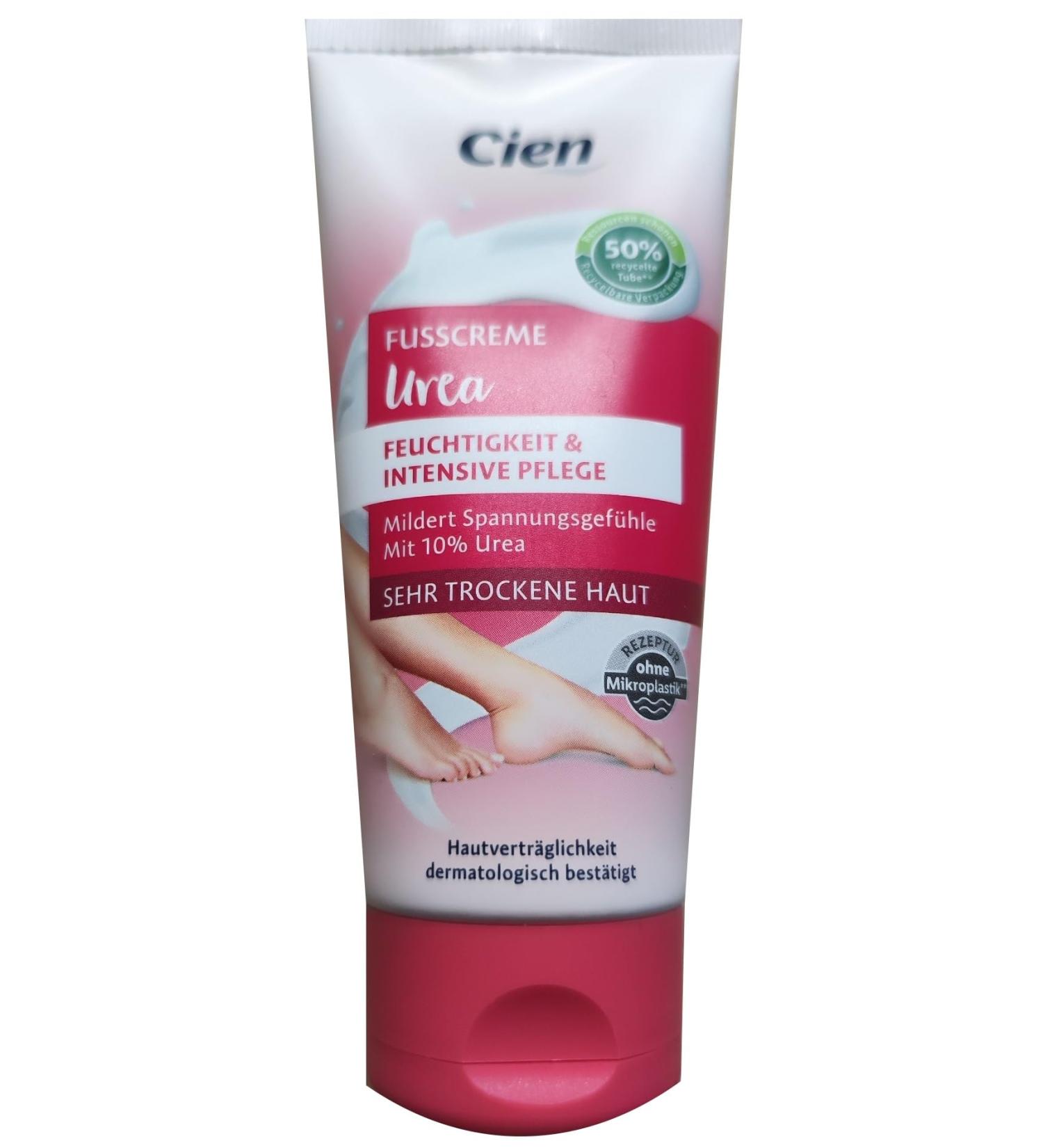 CIEN Cr me pour les pieds l'ur e hydratante et soin pour peaux tr s s ches 100 ml