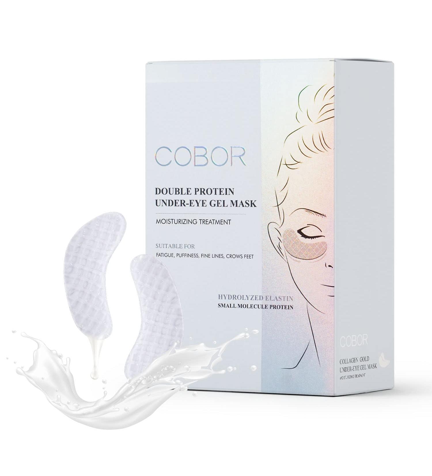 Hydrolyzed Collagen Under Eye Patches for Dark Circles & Puffiness - 20 Pairs - Buy Online on GoSupps.com