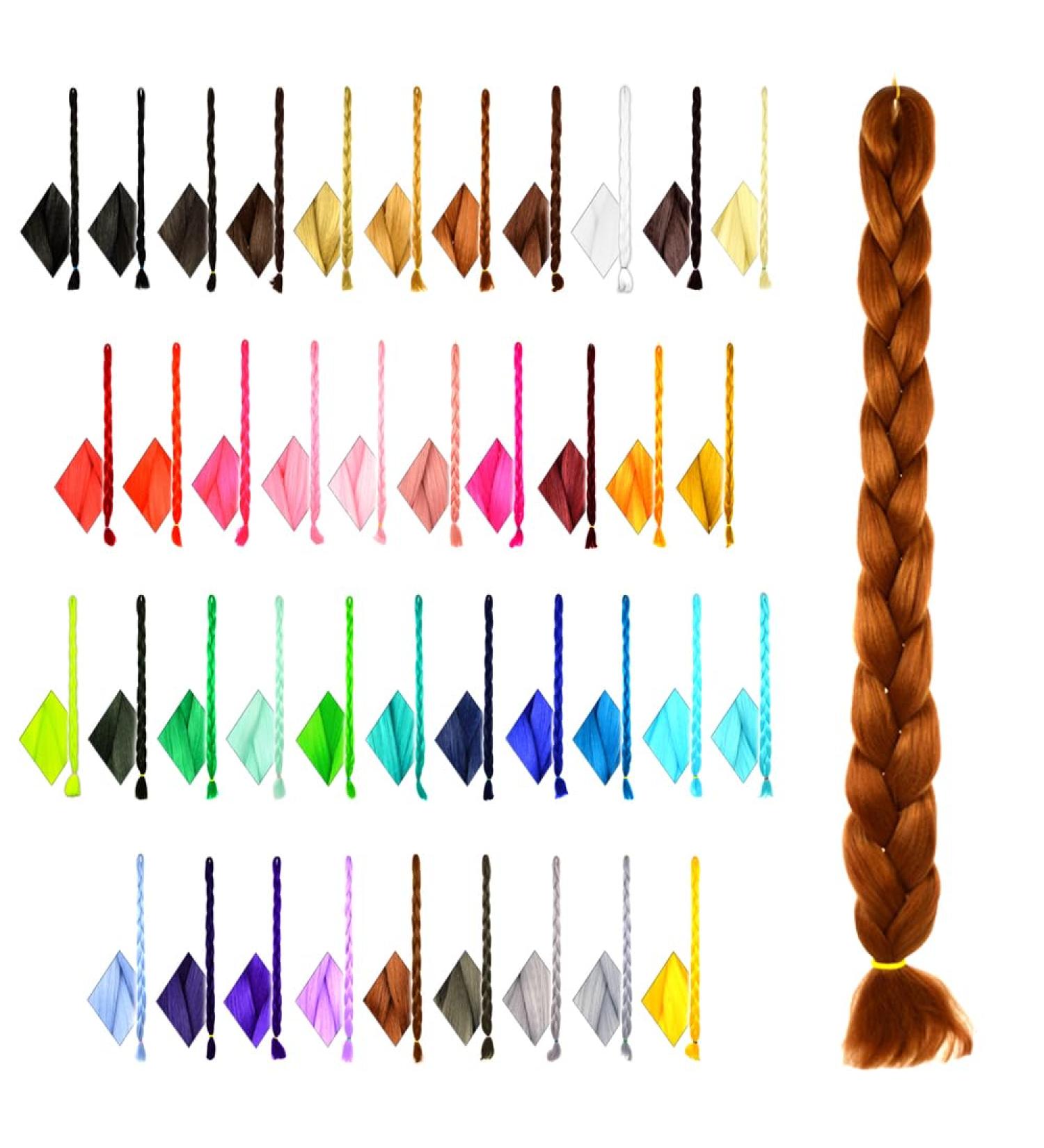 Mybraids 1-Colored Premium 2m Braid Hair for Rasta Dreads Crochet Twists Box Braids & Cornrows - Art Hair Extensions (7-On Roe Brown) - Buy Online on GoSupps.com