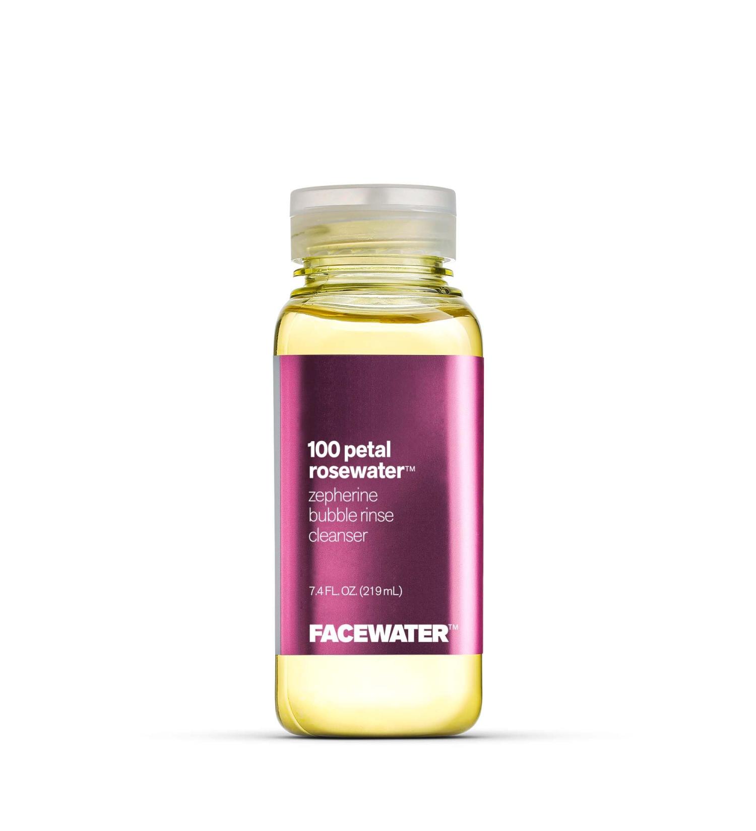PLANT BEAUTY DISTILLERY Facewater 100 Petal Rosewater Zepherine Bubble Rinse Cleanser - Buy Online on GoSupps.com