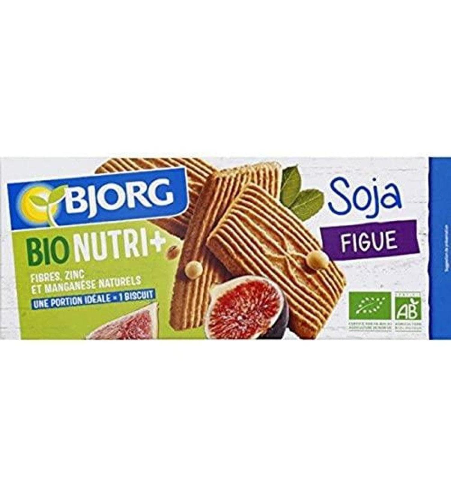 BJORG Bjorg Organic Soy Fig Snacks - 4 x 240g bags