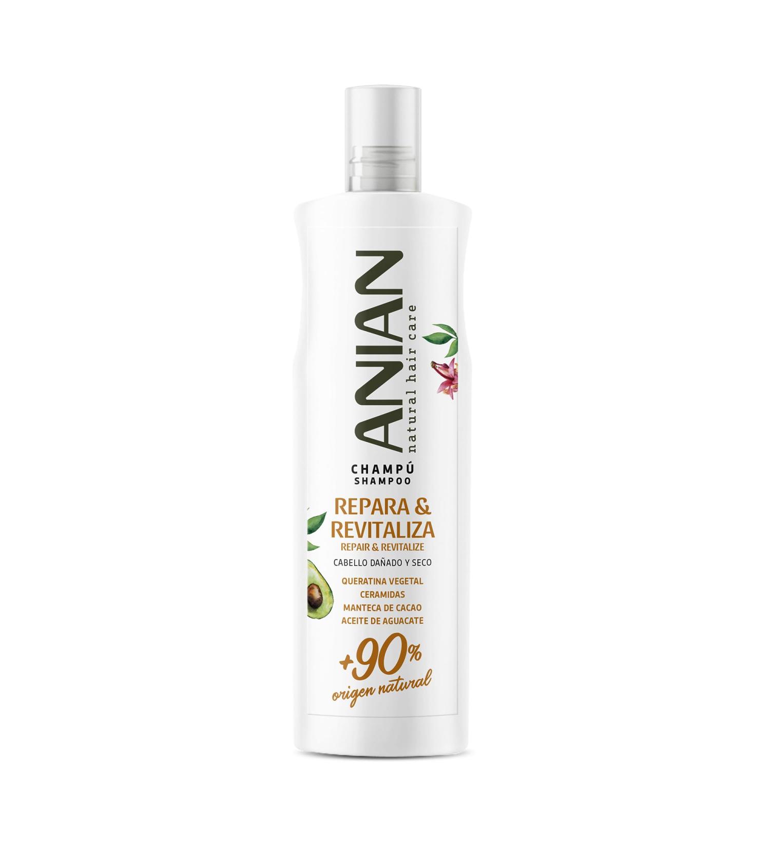  ANIAN Anian Repairs & Revitalizes Vegetable Keratin Shampoo 400 ml Women - Buy Online on GoSupps.com