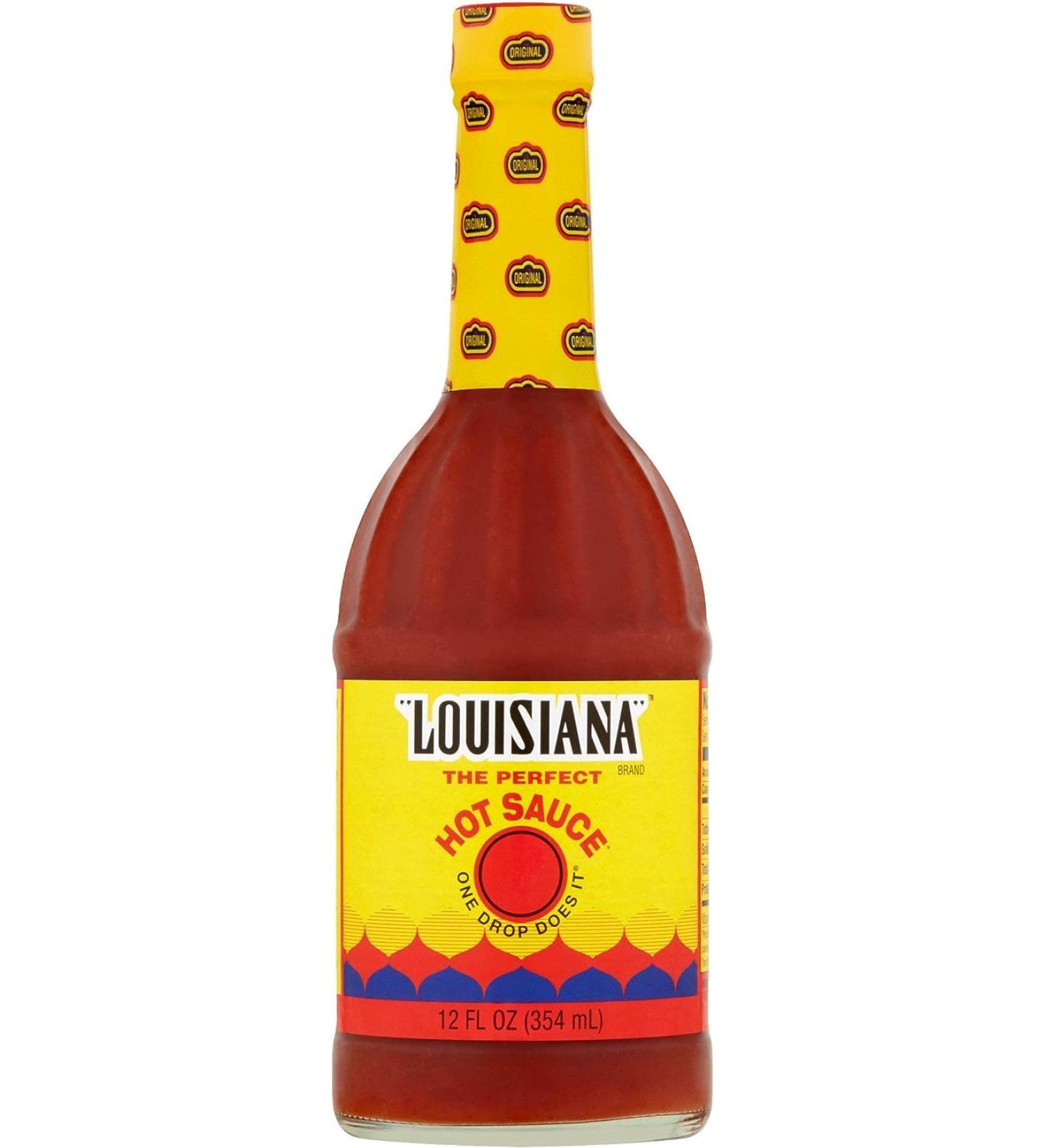 Louisiana Hot Sauce 354ml - Popular 12oz American Sauce - Hot Chilli Sauce - US IMPORT - (Pack of 1) - Buy Online on GoSupps.com