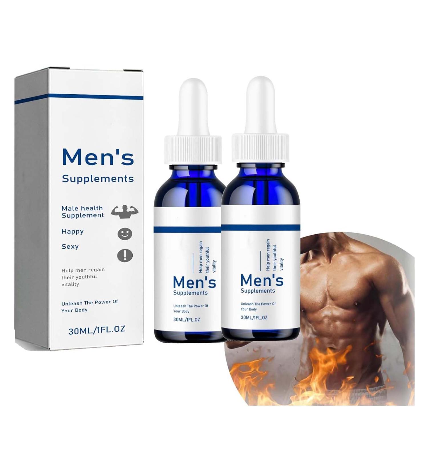 Revitahepa Mens Drops Revitahepa Blue Direction Benefit Drops for Men Nexusbio Labs Complex Men's Drops Secret Drops for Strong Men (2PC) - Buy Online on GoSupps.com