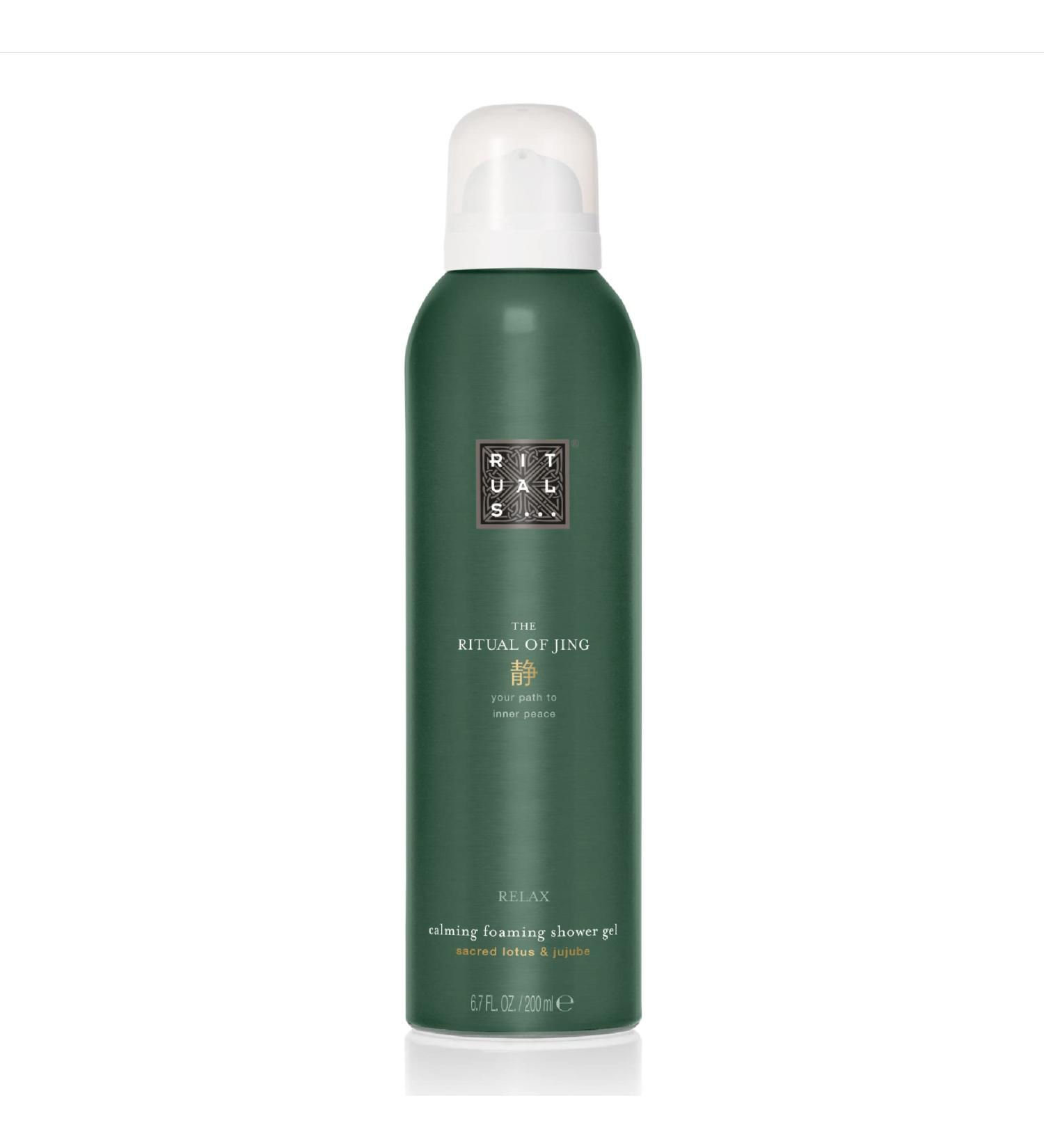 RITUALS Sch umendes Duschgel von The Ritual of Jing 200 ml - Mit Heiligem Lotus & Jujube - Entspannende & Beruhigende Eigenschaften - Buy Online on GoSupps.com