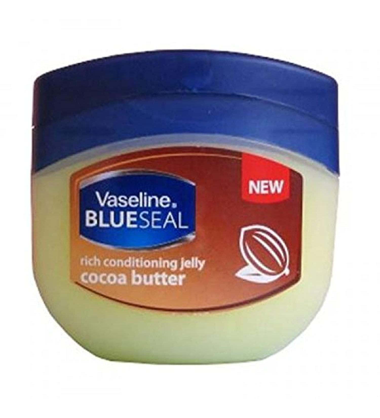 Vaseline Blueseal Rich Conditioning Jelly 250ml - Cocoa Butter 8.45 Fl Oz - Pack of 1 - Buy Online on GoSupps.com