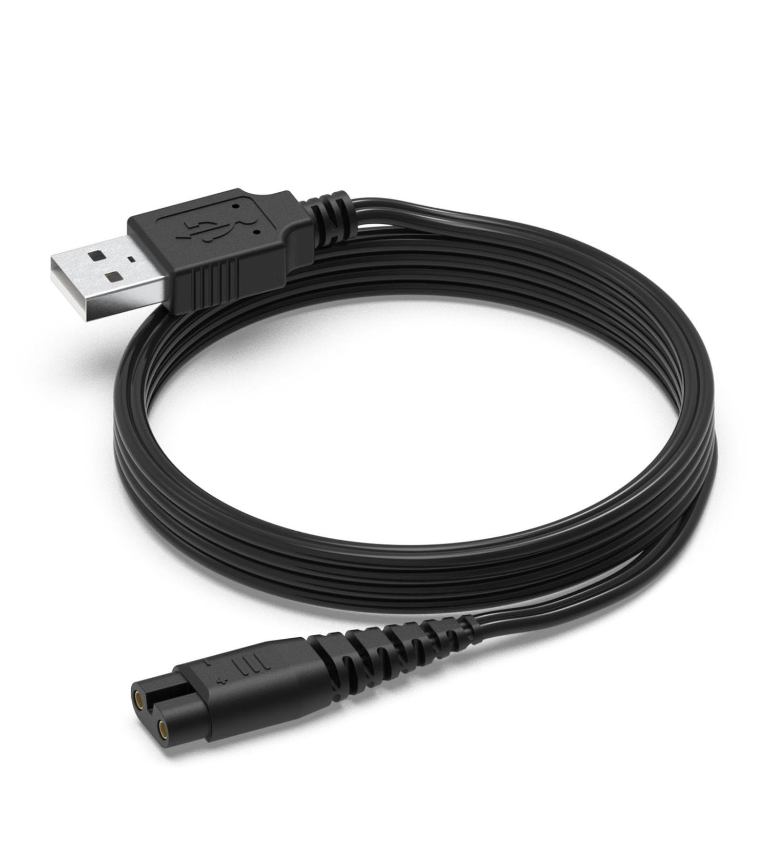 Hatteker Hair Clipper Charger Cable Replacement - Compatible with RFC-588, RFC-598, RFC-690, RFC-692, RFC-696, RSCX-9598, RSCX-7568 - 4.9FT Cord - Buy Online on GoSupps.com