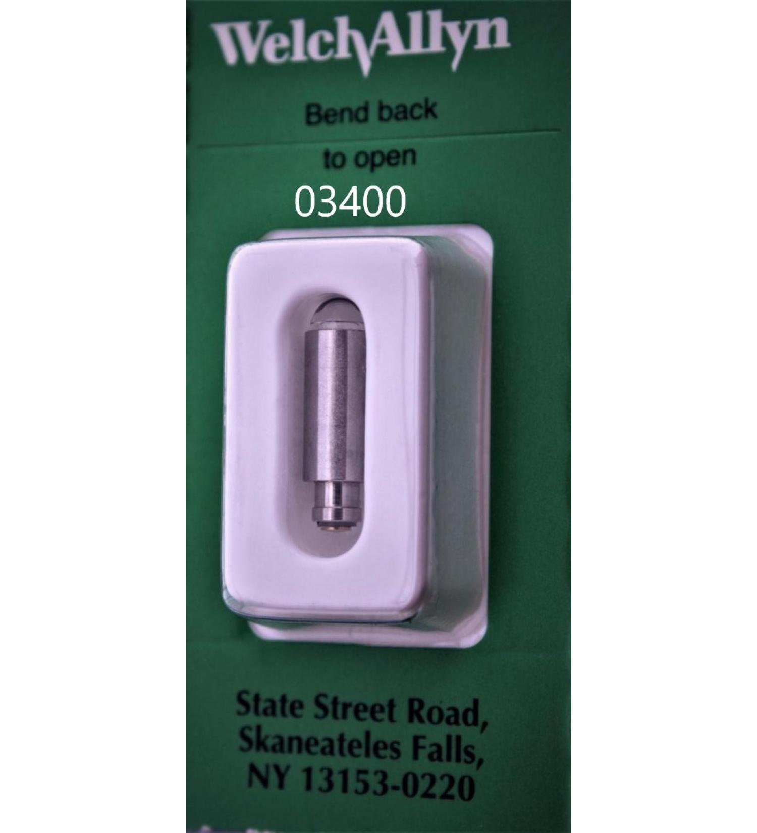 Welch Allyn Bulb For Diagnostic Otoscope 2.5v EaPart No. 03400-U
