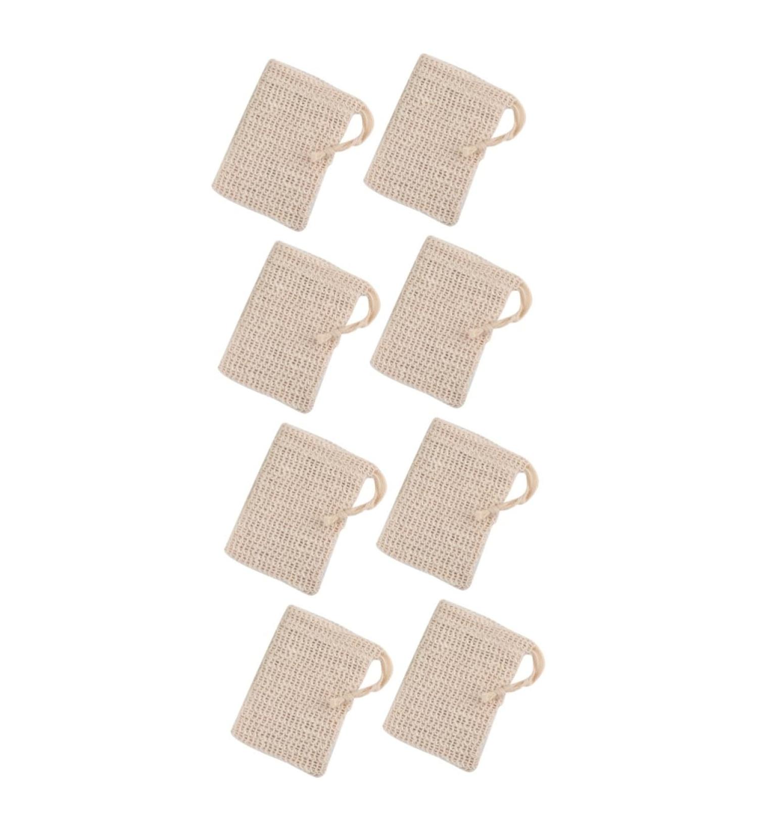 Healeved 8 Pcs Soap Sisal Soap Foaming Net Homemade Soap Face Washing Net Soap Saver - Buy Online on GoSupps.com