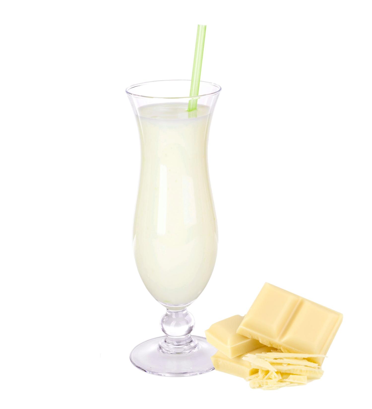 White Chocolate Flavor Milkshake Powder Gino Gelati for making your own milkshakes (1 kg) 1 kg (1 pack)