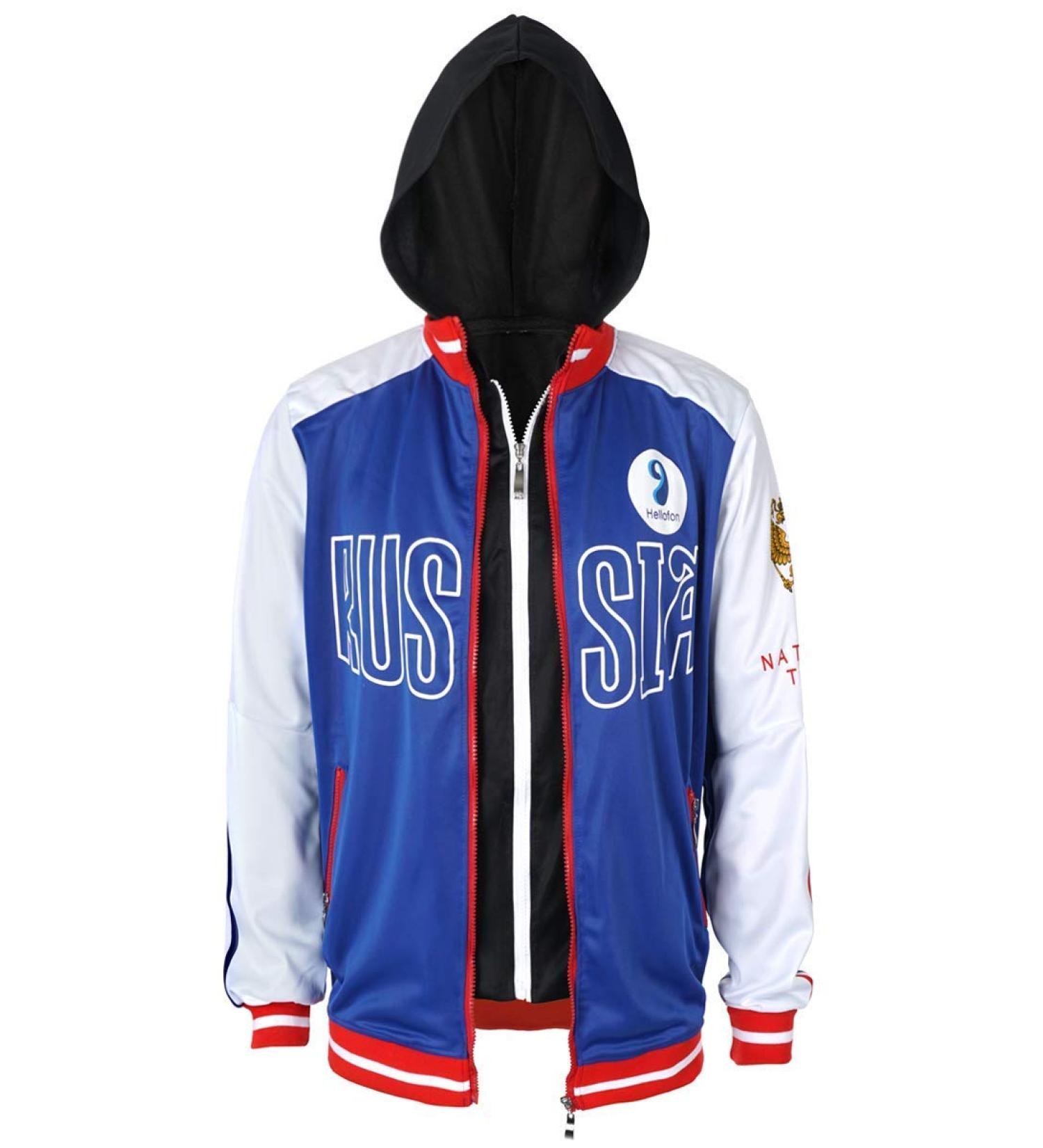CoolChange Yuri on Ice Trainingsjacke von Yuri Plisetsky S Black - Buy Online on GoSupps.com