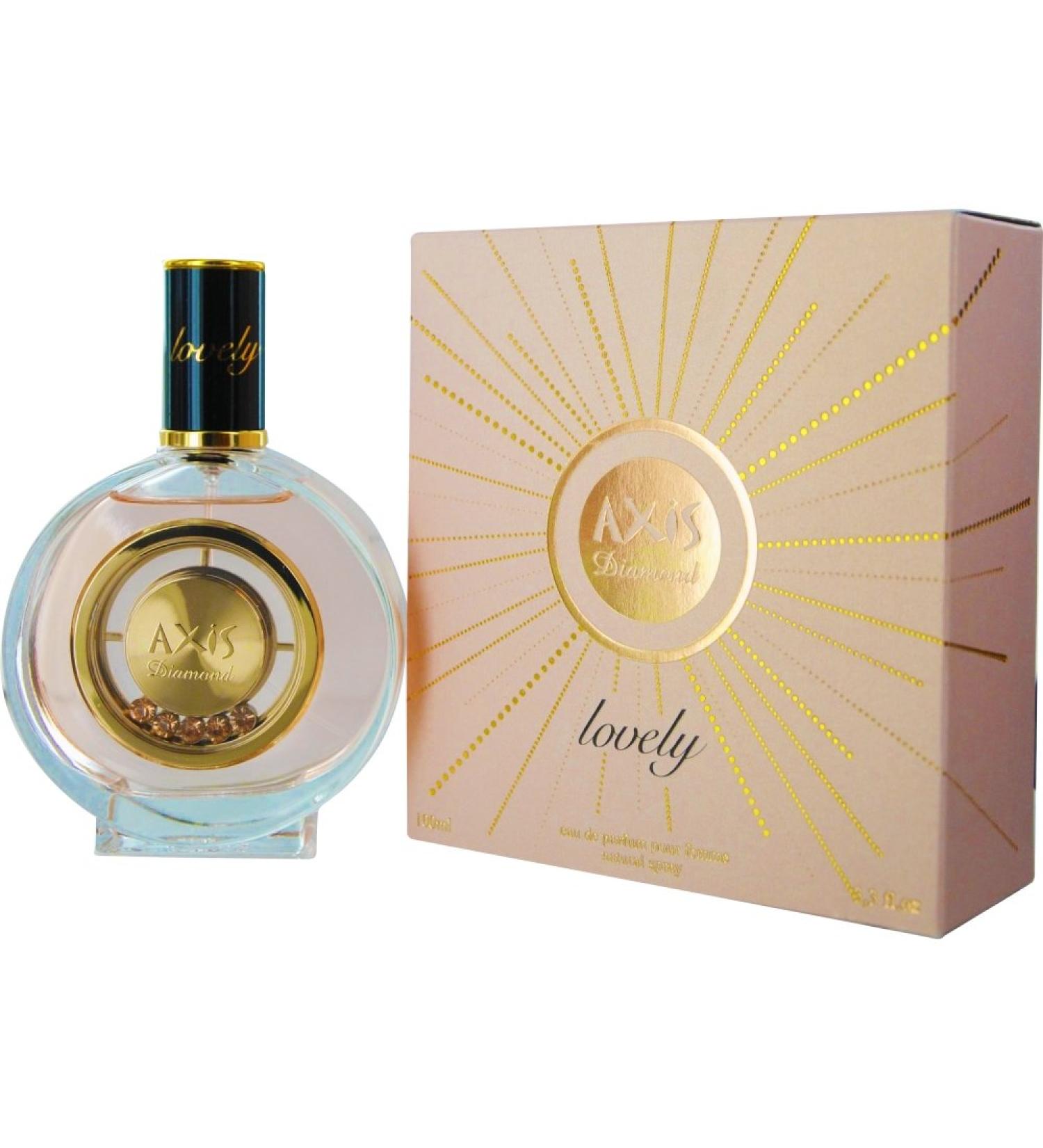Sos Creations Axis Diamond Lovely Eau de Parfum Spray 3.3 Ounce