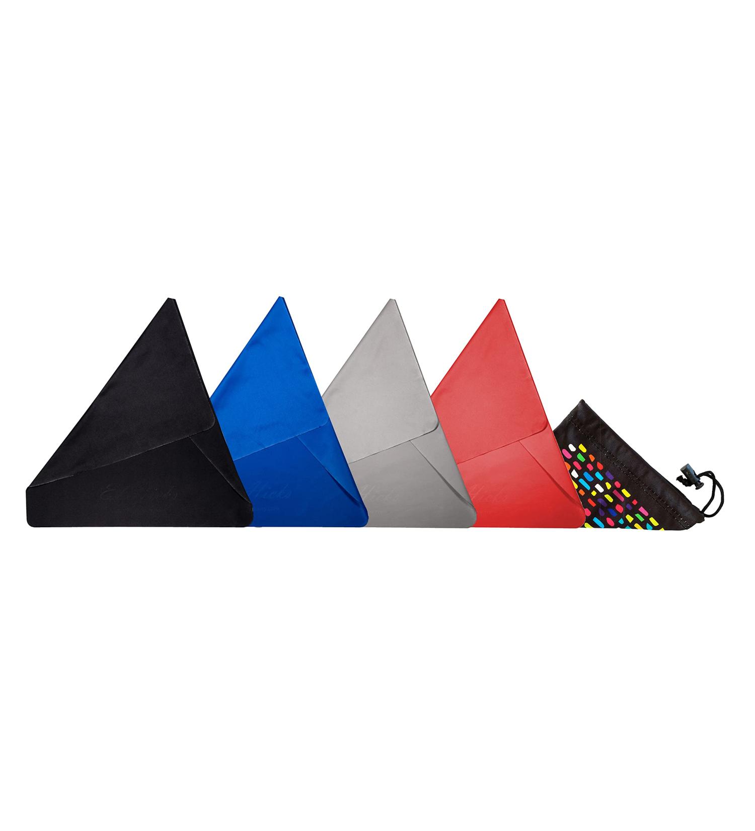 Extra Large Premium Microfiber TV Screen Cleaning Cloths - Pack of 4 | 12 x 12 inches | 30x30cm | 300 Wash Guarantee | Chemical-Free Cleaning | Non-Scratch | for OLED, LCD, iPad, Laptop Screens with Storage Pouch - Buy Online on GoSupps.com