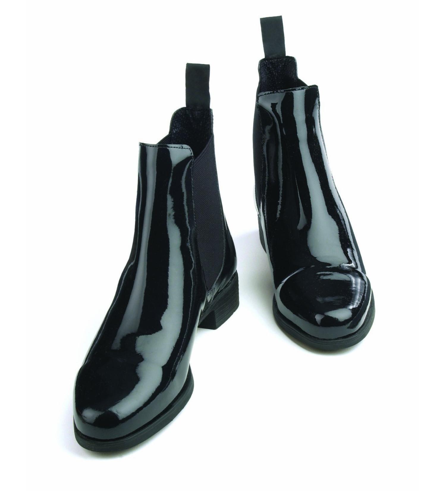 Ovation Kids Patent Leather Riding Jodphur Boots 3