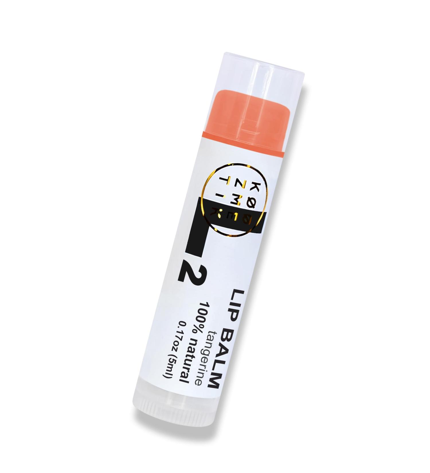 K ZMETIK L2 Tangerine Lip Balm | Natural lip Moisturizing Care With Shea Butter Cocoa Butter Beeswax & Almond Oil | Hydrating Repair Formula For Soft Smooth & Healthy Lips - Buy Online on GoSupps.com