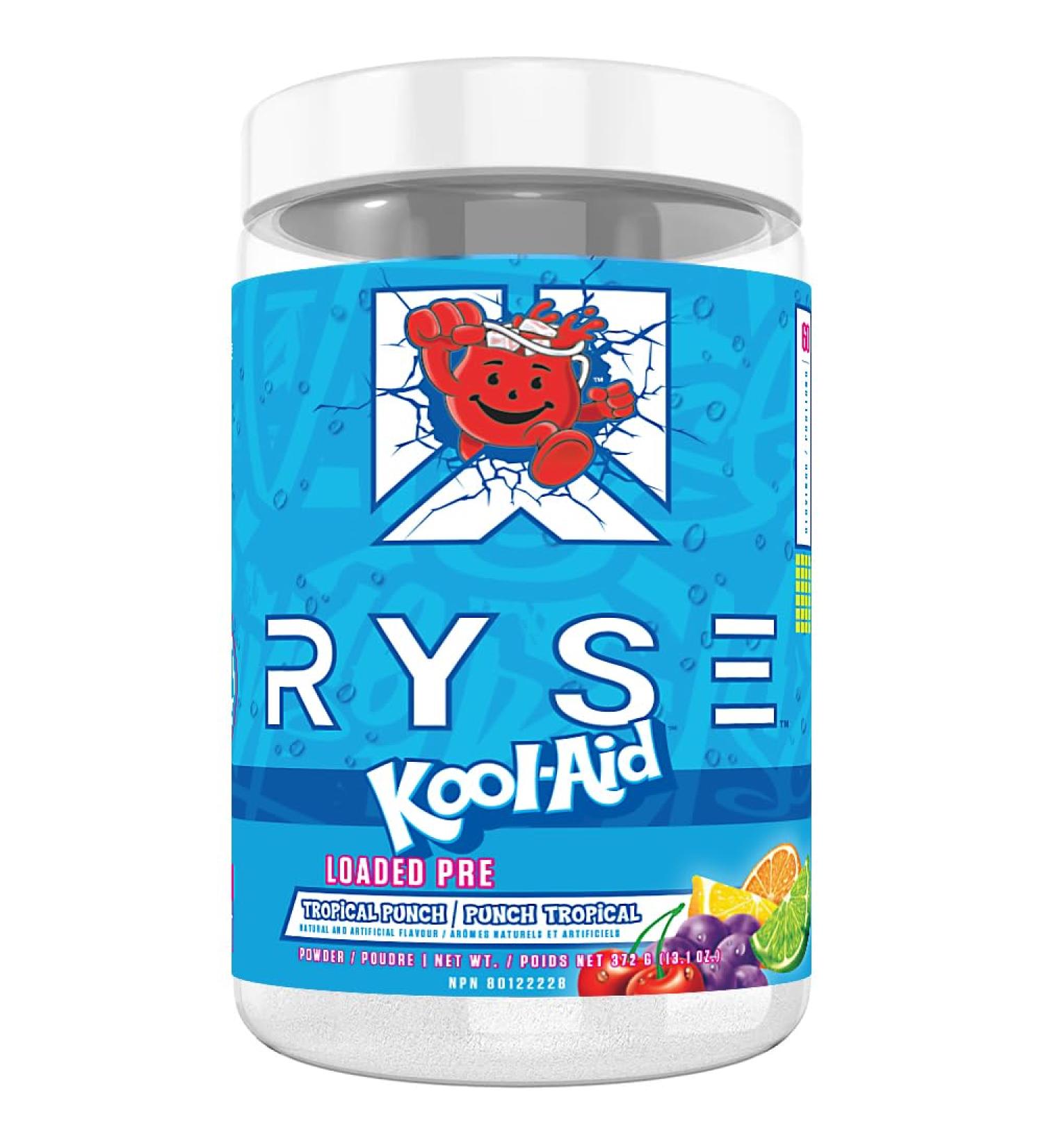 Ryse Core Series Loaded Pre Workout Powder | High Stim Pre-Workout Nitric Oxide Booster Increases Energy & Strength | 420mg Caffeine 4.5g L-Citrulline 3.5g Beta Alanine | 30 Servings (Tropical Punch) Tropical Punch 30 Servings (Pack of 1) - Buy Online on GoSupps.com