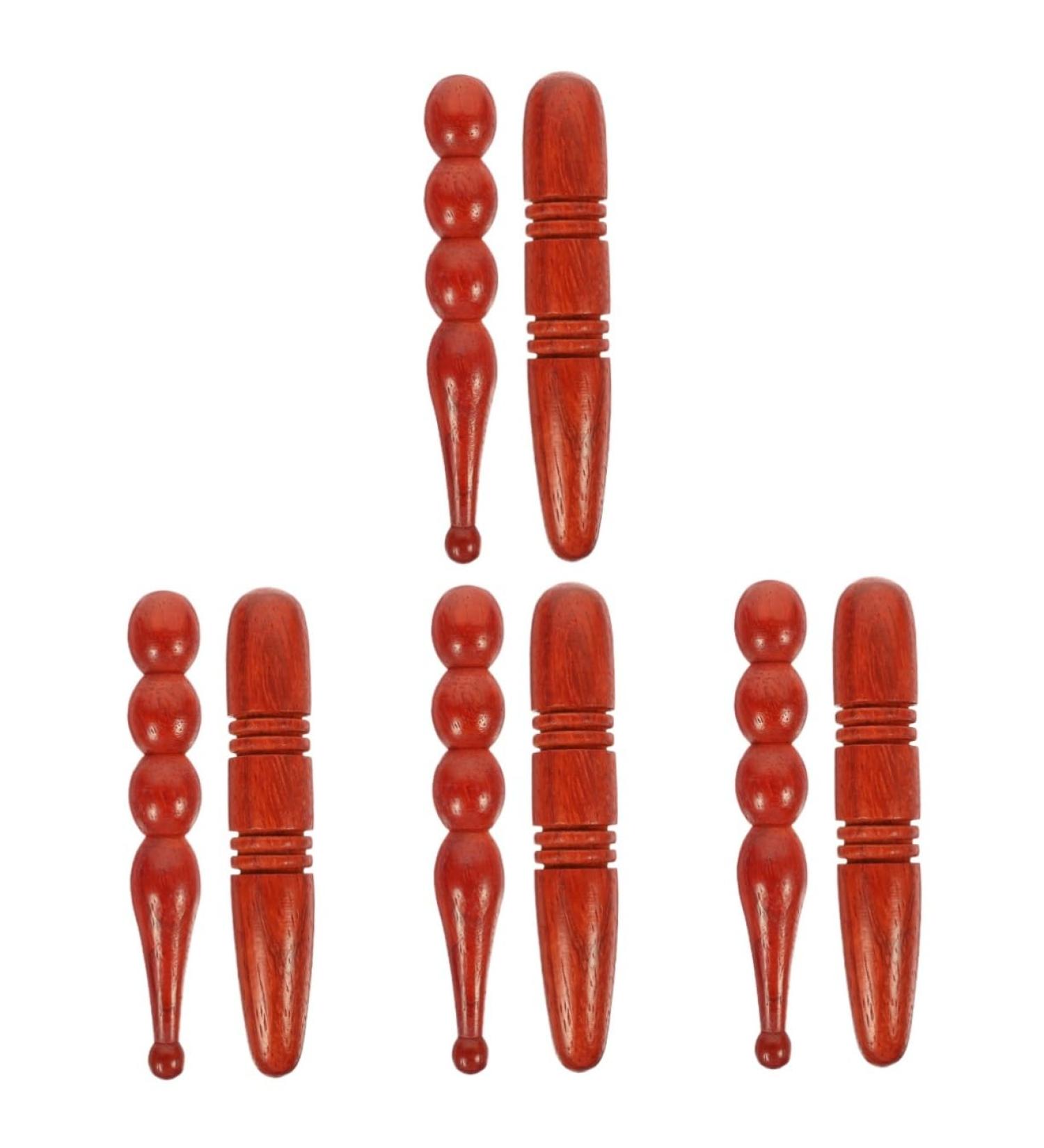 Minkissy 8-Piece Acupuncture Rod Set - Massage & Skin Care Tool for Home & Foot Therapy | Acupuncture Point Roller Stick & Accessories - Buy Online on GoSupps.com