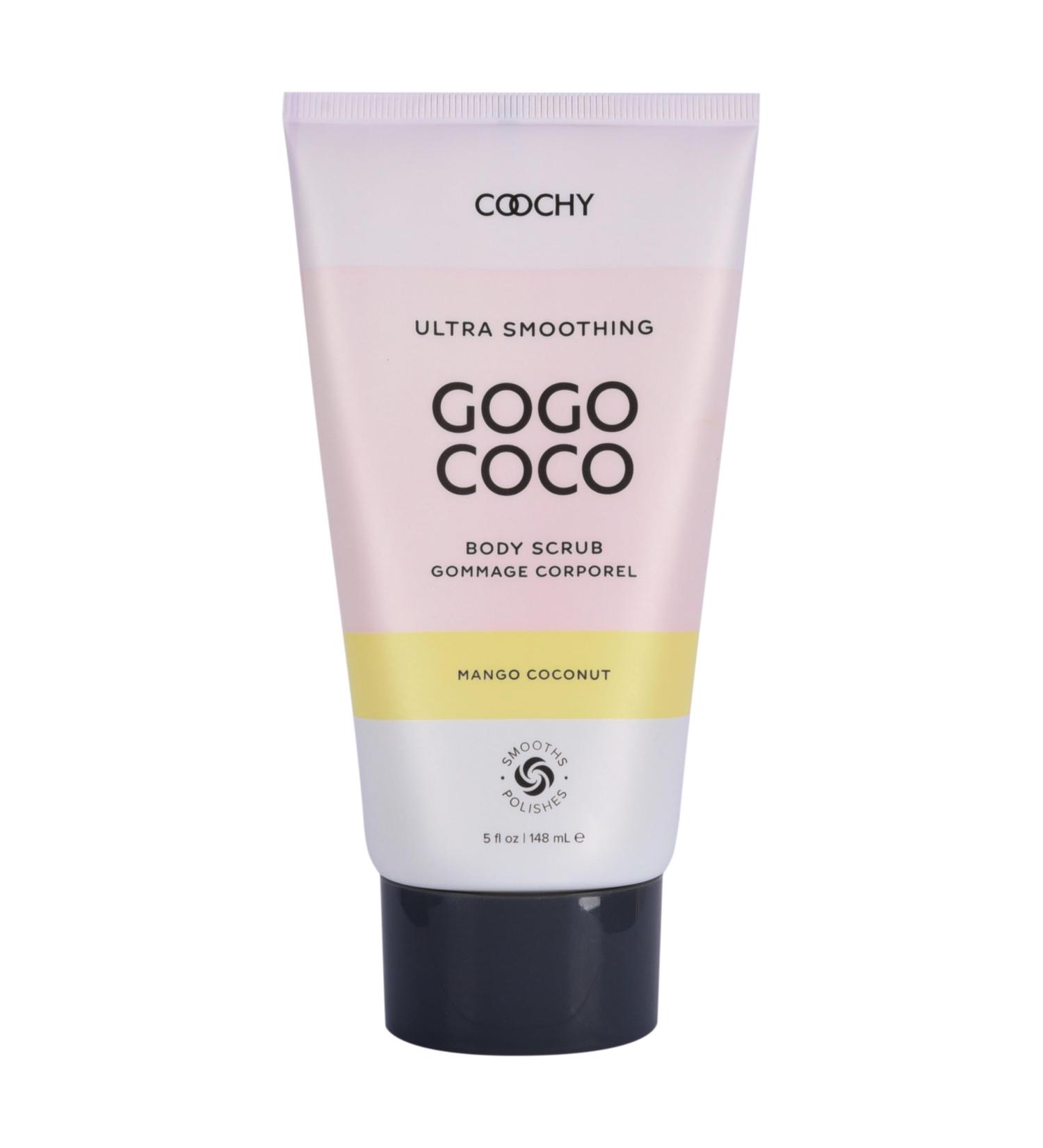 Coochy Ultra Smoothing Body Scrub | Gentle Exfoliating Body Scrub for Sensitive Skin | Removes Dead Skin Cells Prevents Ingrowns | Paraben-free Cruelty-free | Mango Coconut 5 oz/148 mL 5 Fl Oz (Pack of 1) Multi - Buy Online on GoSupps.com