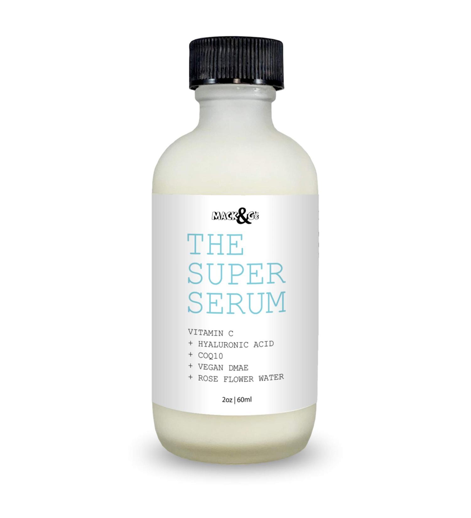 Time Erasing Vitamin C Serum for Face & Eyes | Dark Circle Super Serum with Hyaluronic Acid & Vitamin E | CoQ10 | Vegan DMAE | 2 oz - The Ultimate Anti-Aging Solution - Buy Online on GoSupps.com