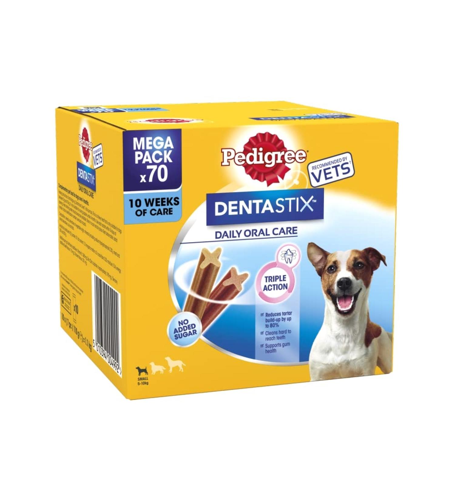Pedigree Dentastix Daily Oral Care Small Dogs 70 Pack