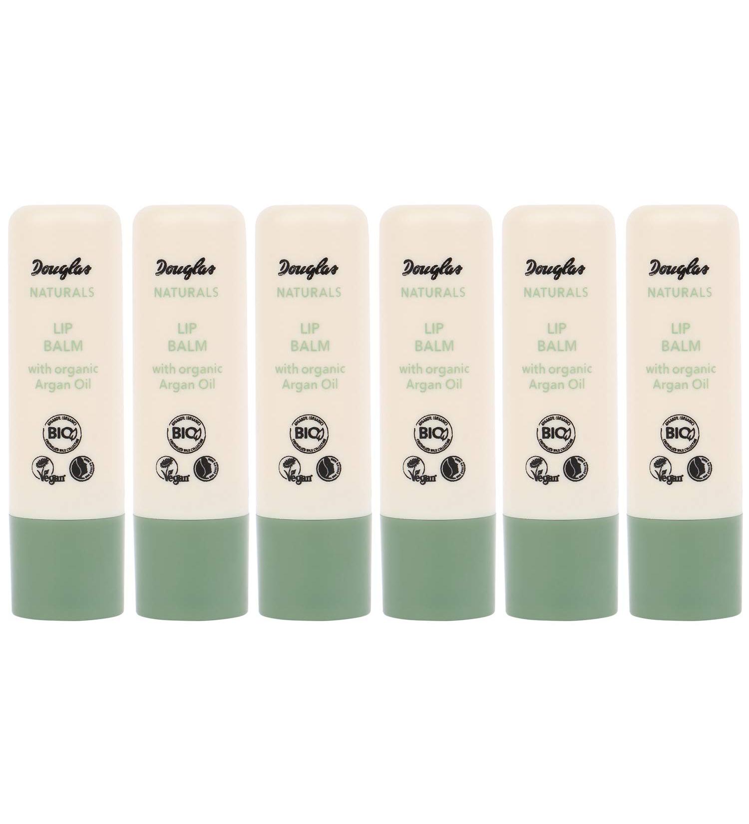 6x Douglas Naturals Skin Care Lip Balm Set - Nourishing Lip Care for All Skin Types | International Shipping Available - Buy Online on GoSupps.com
