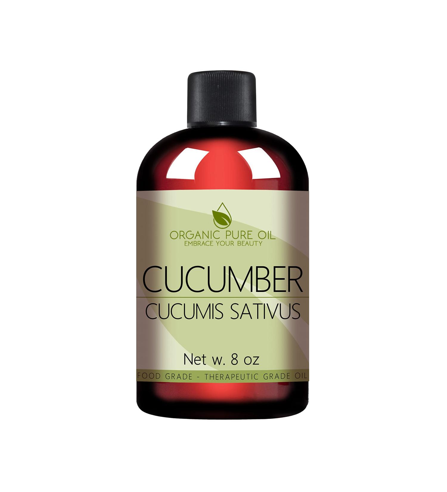 OPO Cucumber Seed Oil - 8 oz | 100% Pure & Unrefined | Cold Pressed & Non-GMO | Vegan Carrier Oil for Skin, Hair, Nails & Body | Hydrating & Nourishing Formula - Buy Online on GoSupps.com