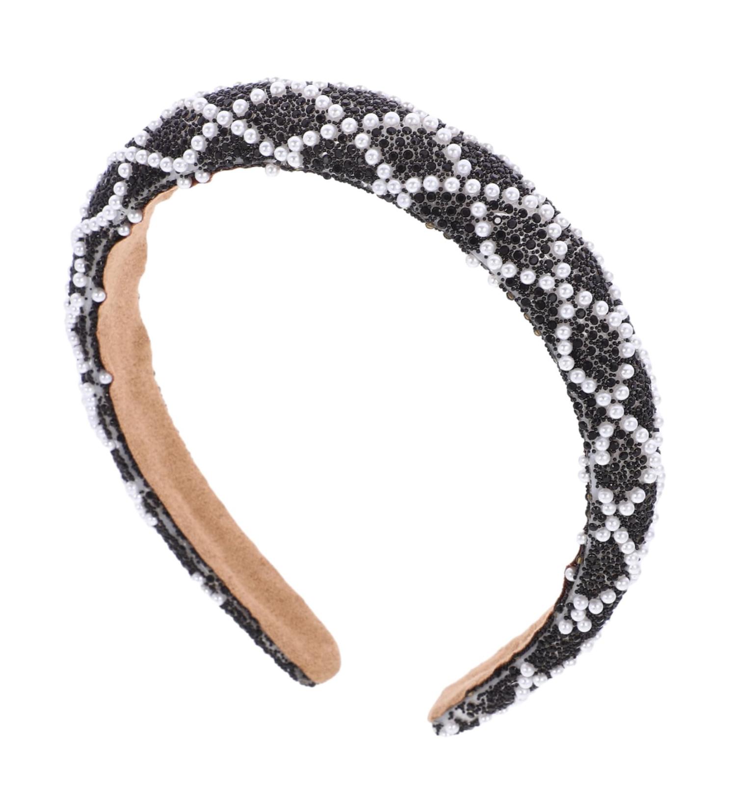 PLAFOPE Rhinestone Headband Womens Hair Bands Dressy Headbands for Women Hair Headbands for Women Head Bands for Hair Women Hair Bands Fashionable Headbands Wide Headbands - Buy Online on GoSupps.com