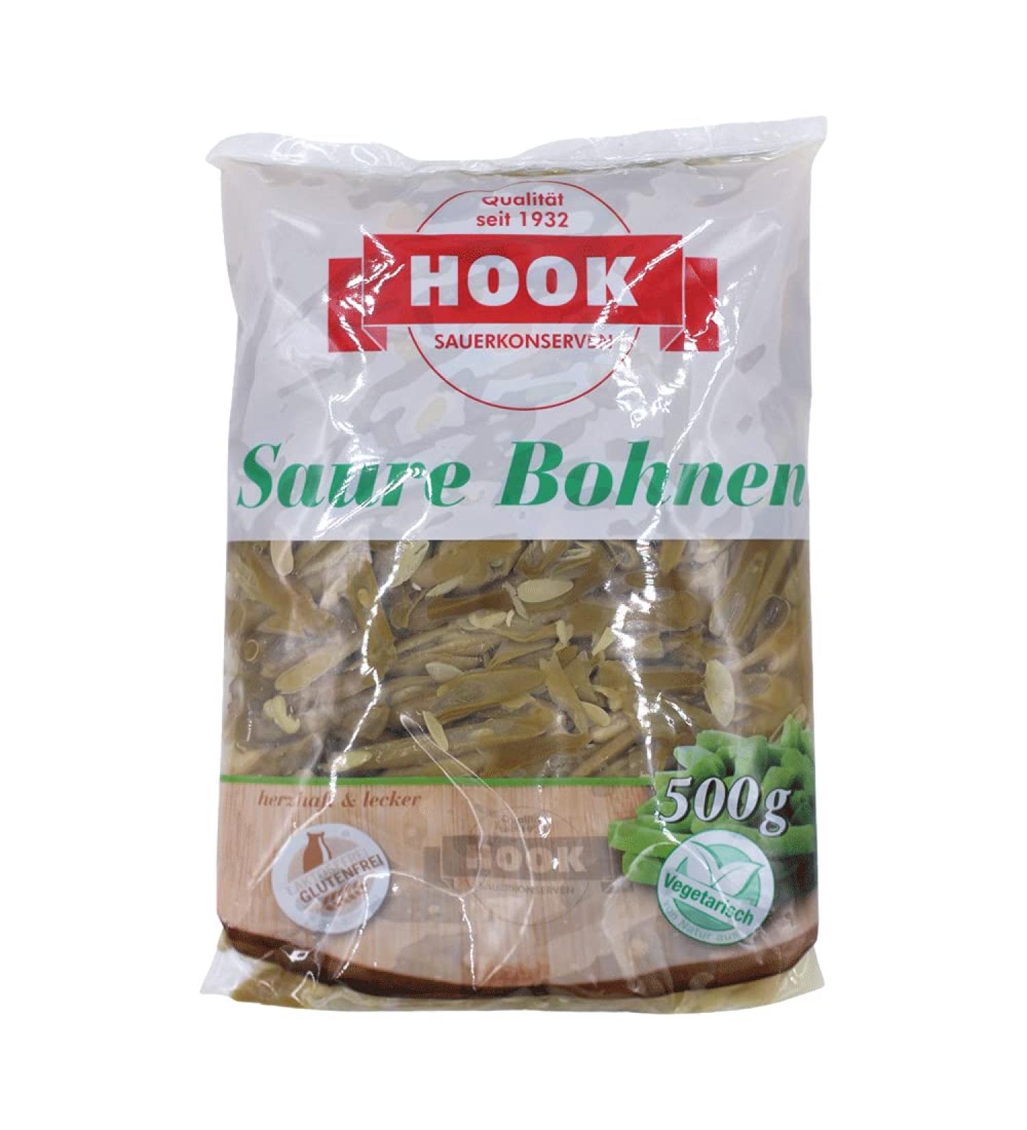 HOOK - Sour Beans 5 x 500g Bag 100 g (Pack of 5)