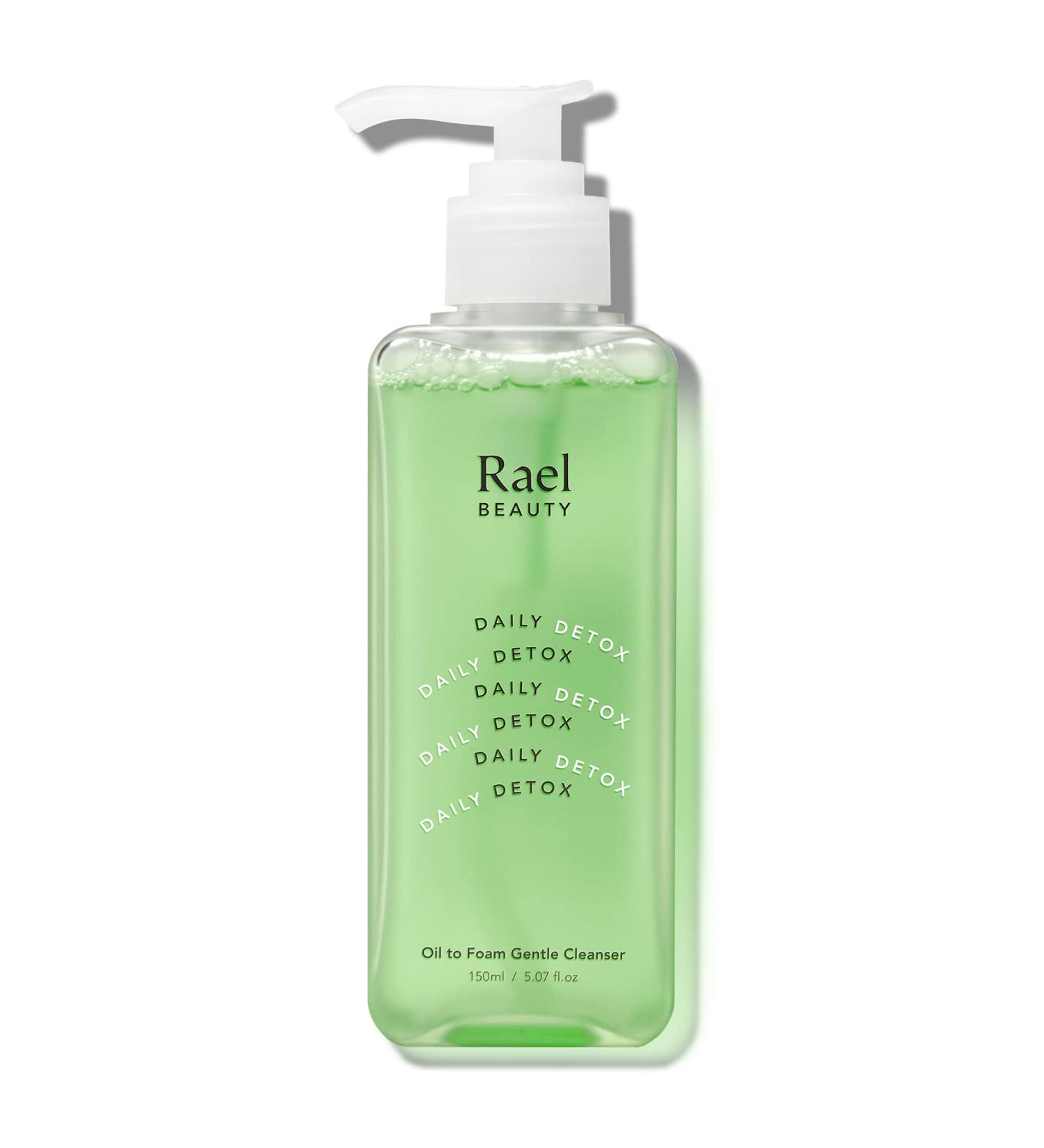 Rael Oil to Foam Facial Cleanser - Gentle Daily Face Wash with Vitamin B5 for All Skin Types - Clean Ingredients - Cruelty Free - 5.07oz - Buy Online on GoSupps.com