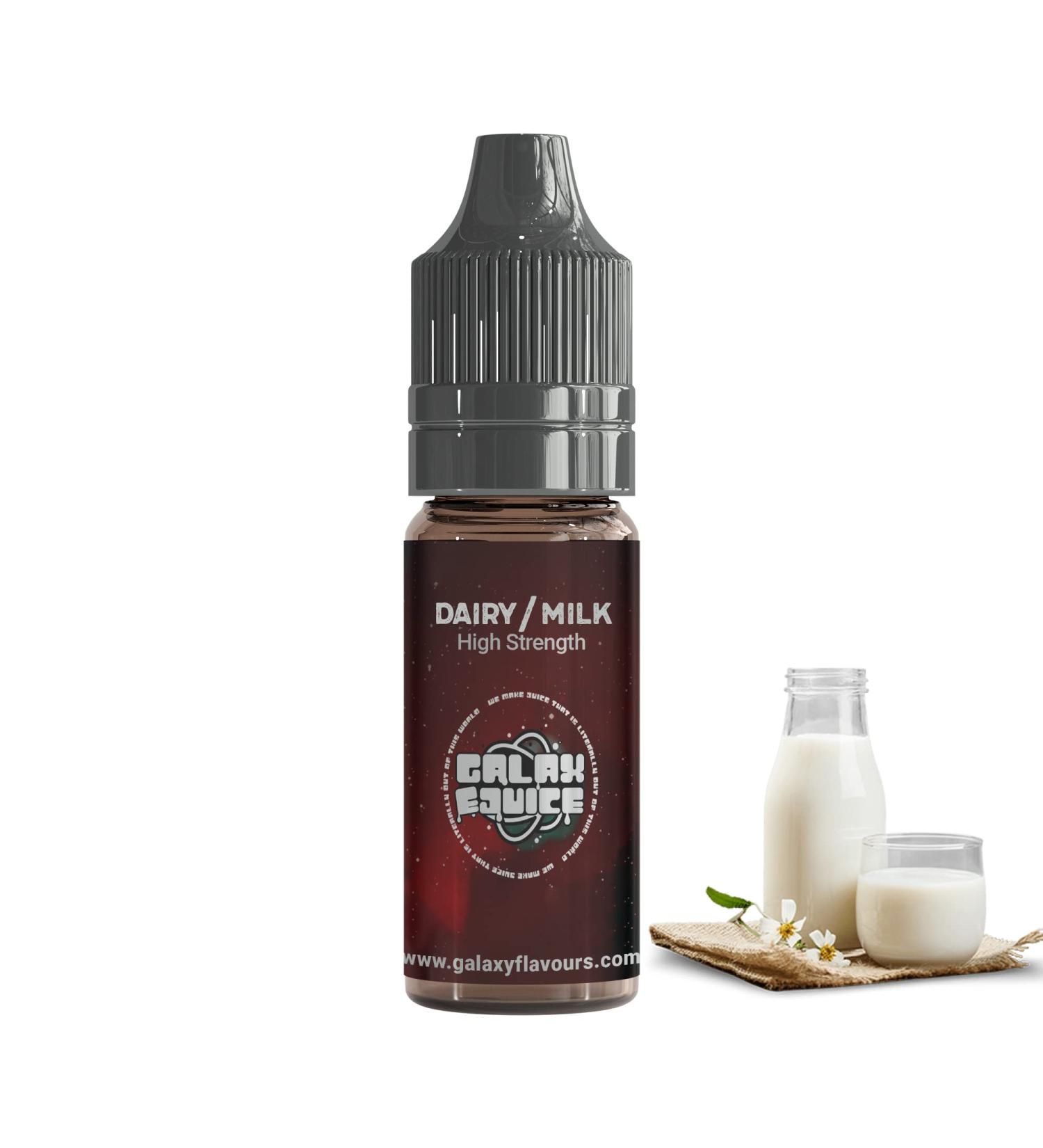Dairy/Milk High Strength Flavouring - 230+ Flavours - Galaxy Food Flavours | 10ml Bottle - Buy Online on GoSupps.com