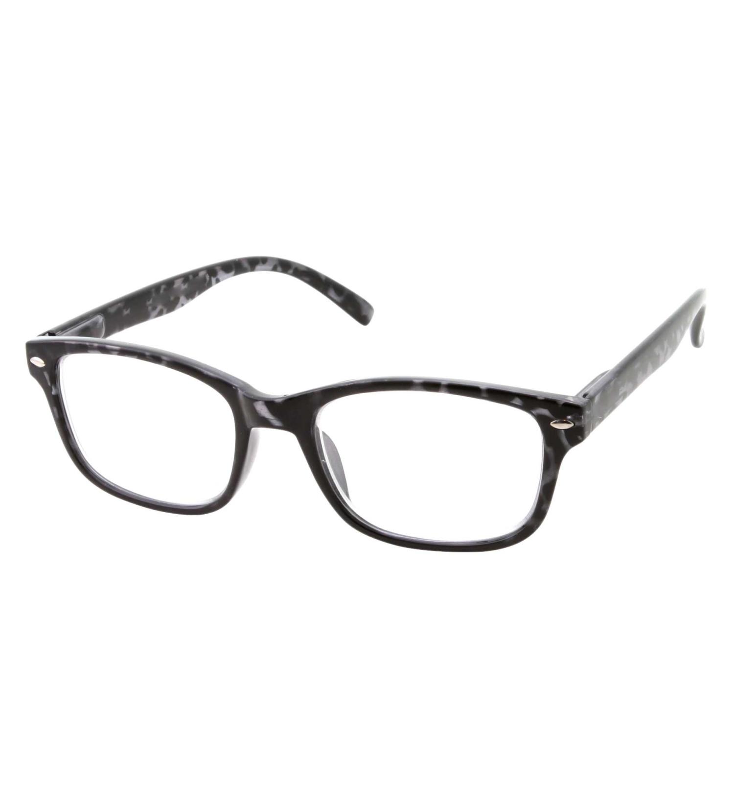 Multi Focus Progressive Reading Glasses - 3 Powers in 1 | Gray Tortoise | Unisex 1.0x | Shop Internationally - Buy Online on GoSupps.com