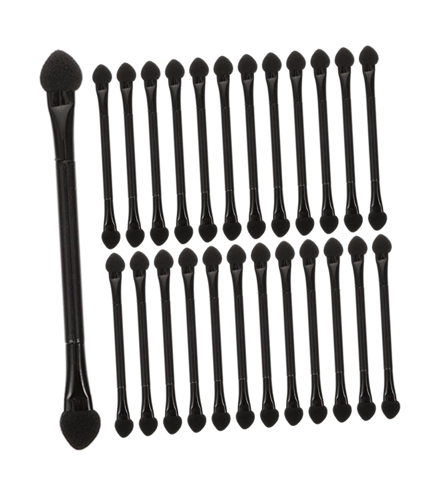 Baluue 25 Pcs Black Lip Balm Applicator Plastic Makeup Beauty Tool Kits Lipstick Brush - Buy Online on GoSupps.com