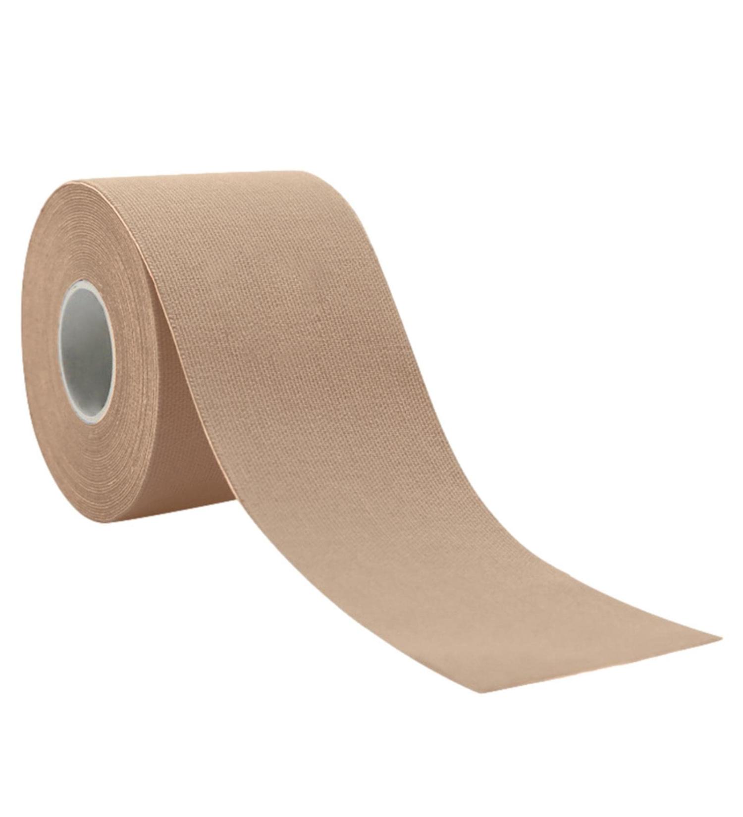 Sports Tape 5m Length Elastic Sports Tape | Waterproof Latex Sports Body Tape Used for Joints and Muscles Sports Tape Sports Recovery and Support Black - Buy Online on GoSupps.com