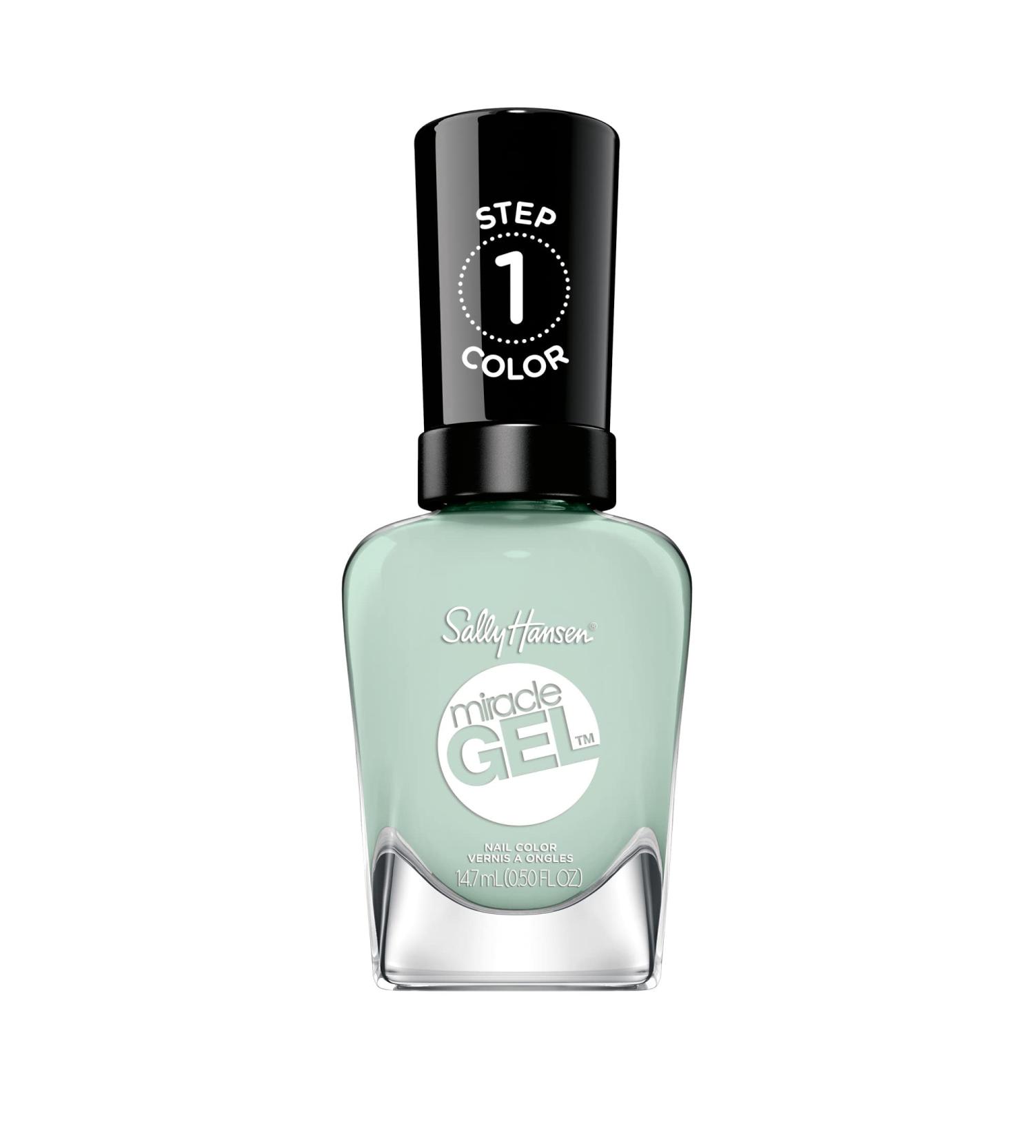 Sally Hansen Miracle Gel Nail Polish - Lookin' Fly for a Cacti 0.5 fl oz - Long-Lasting Gel Formula (Pack of 1) - Buy Online on GoSupps.com