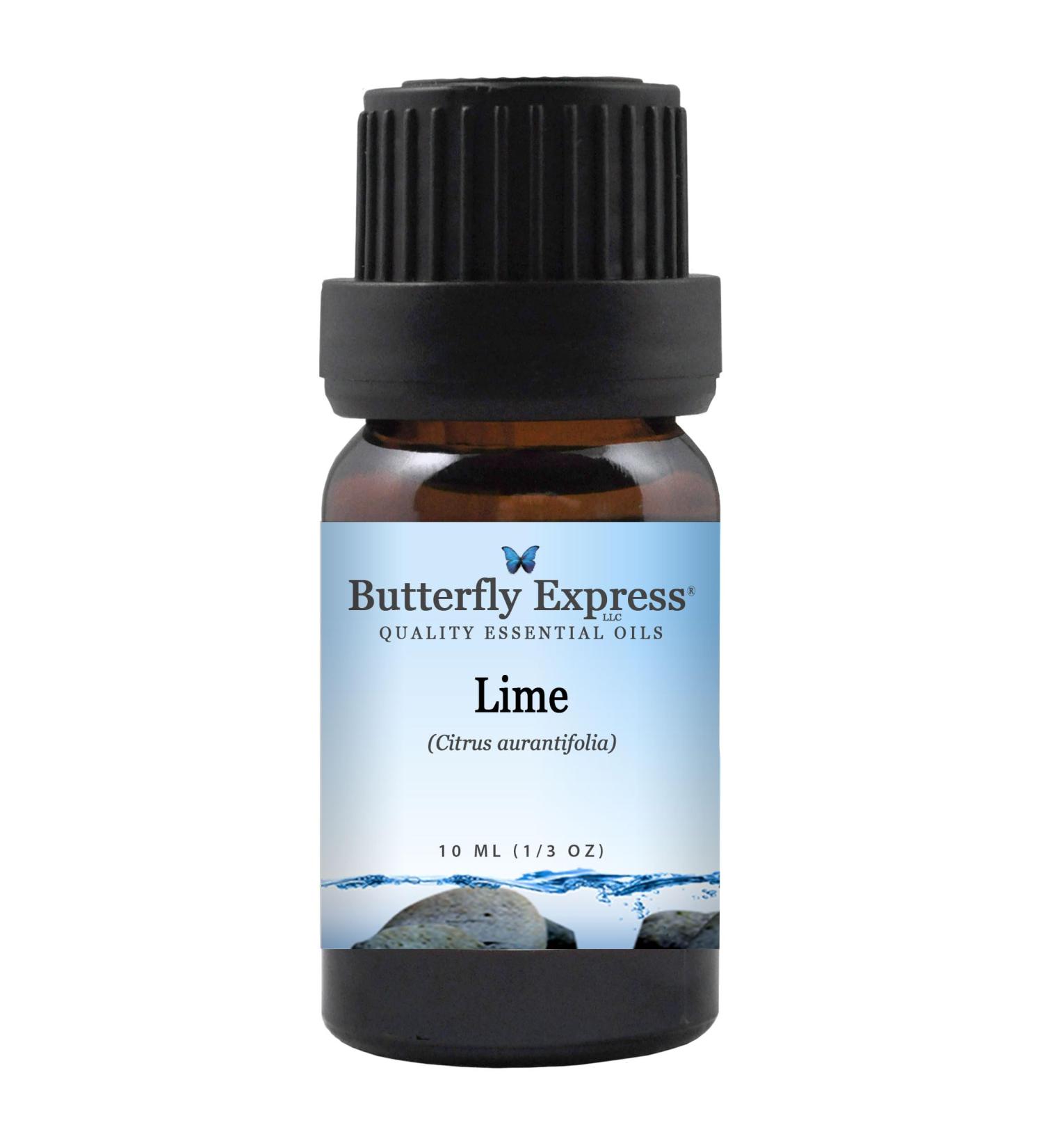 Lime Essential Oil 10ml - 100% Pure - by Butterfly Express