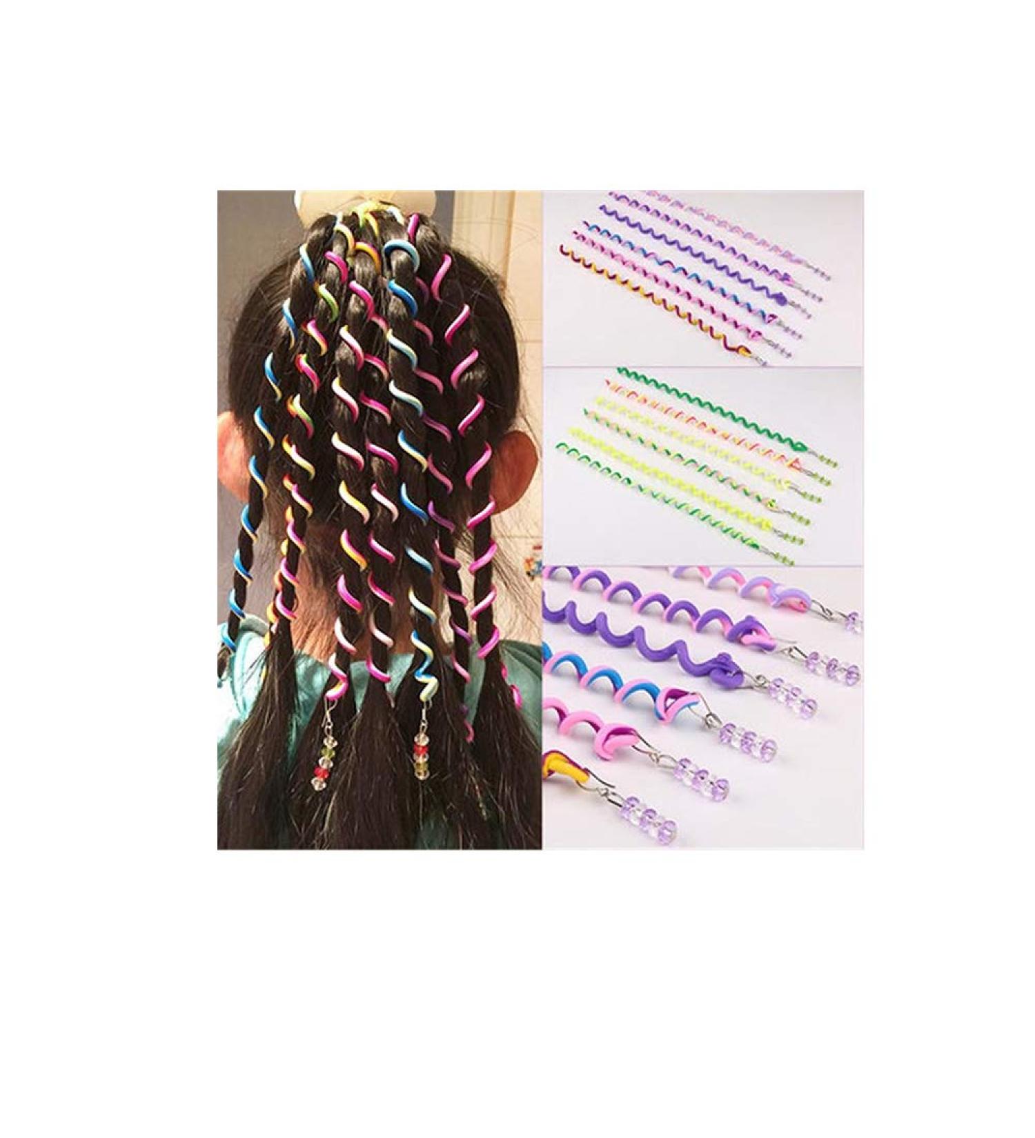 Shop Lattcure 18-Piece Colorful Hair Jewelry Set for Girls | Rhinestone Hair Accessories & DIY Styling for Parties - Buy Online on GoSupps.com